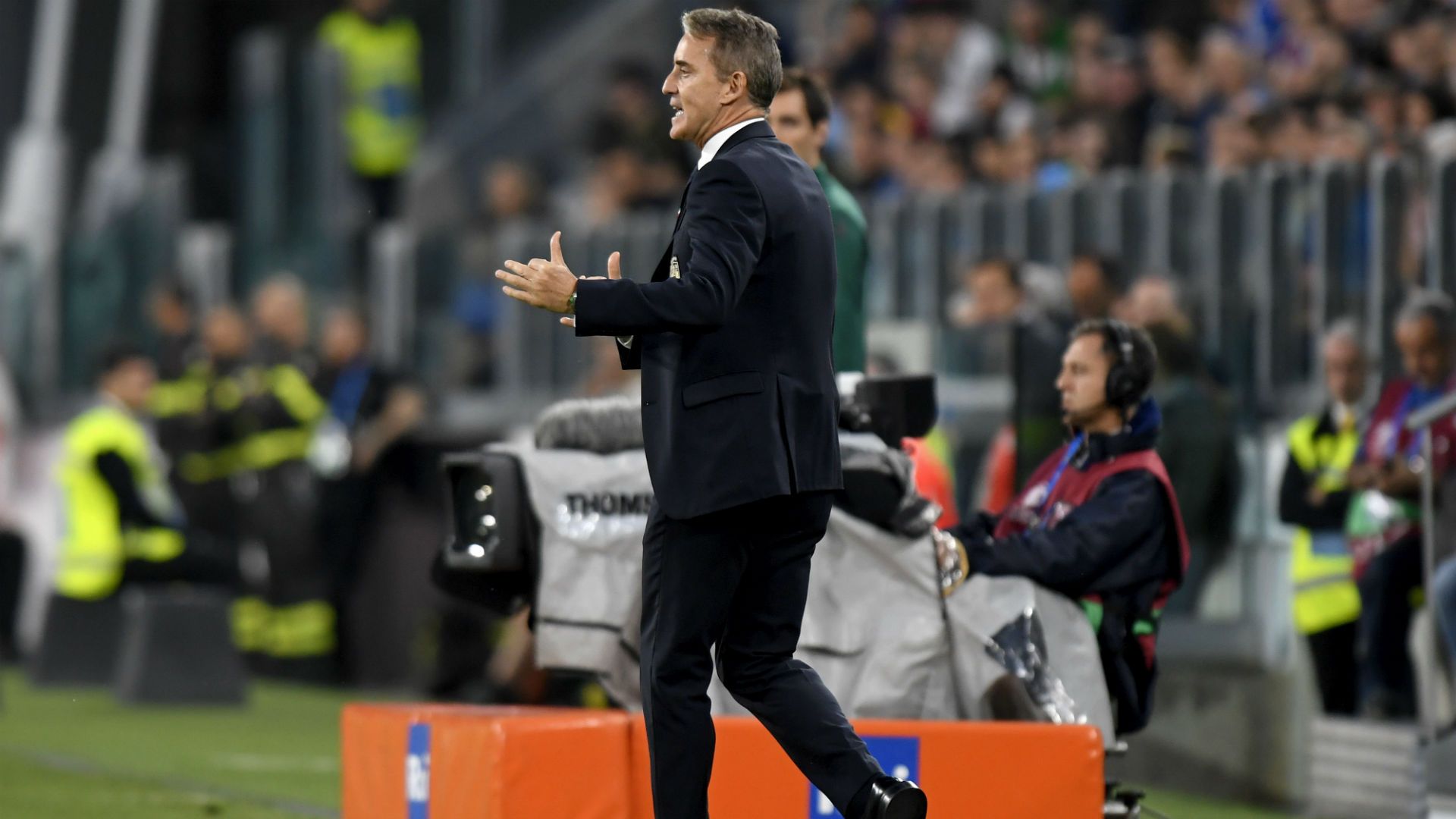 Roberto Mancini Italy coach