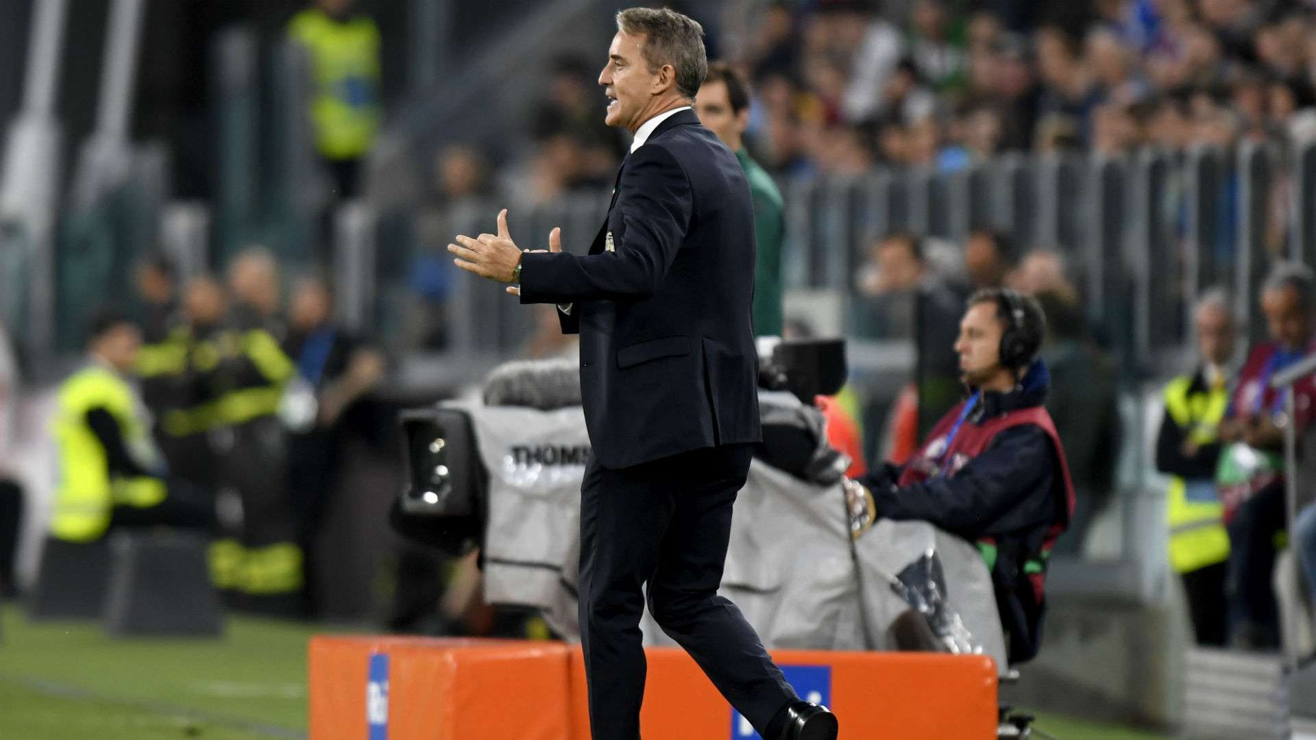 Roberto Mancini Italy coach