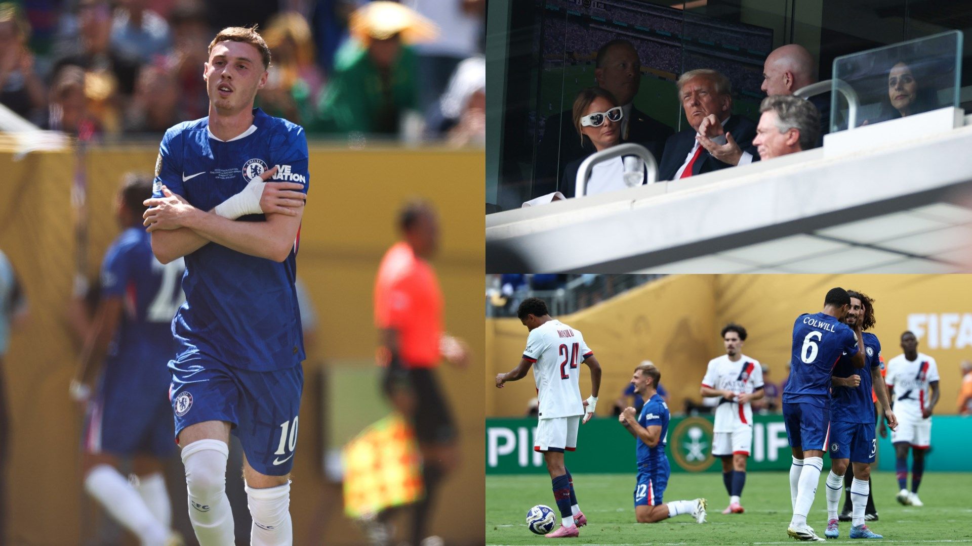 Chelsea Paris Saint Germain Cole Palmer FIFA Club World Cup 2025