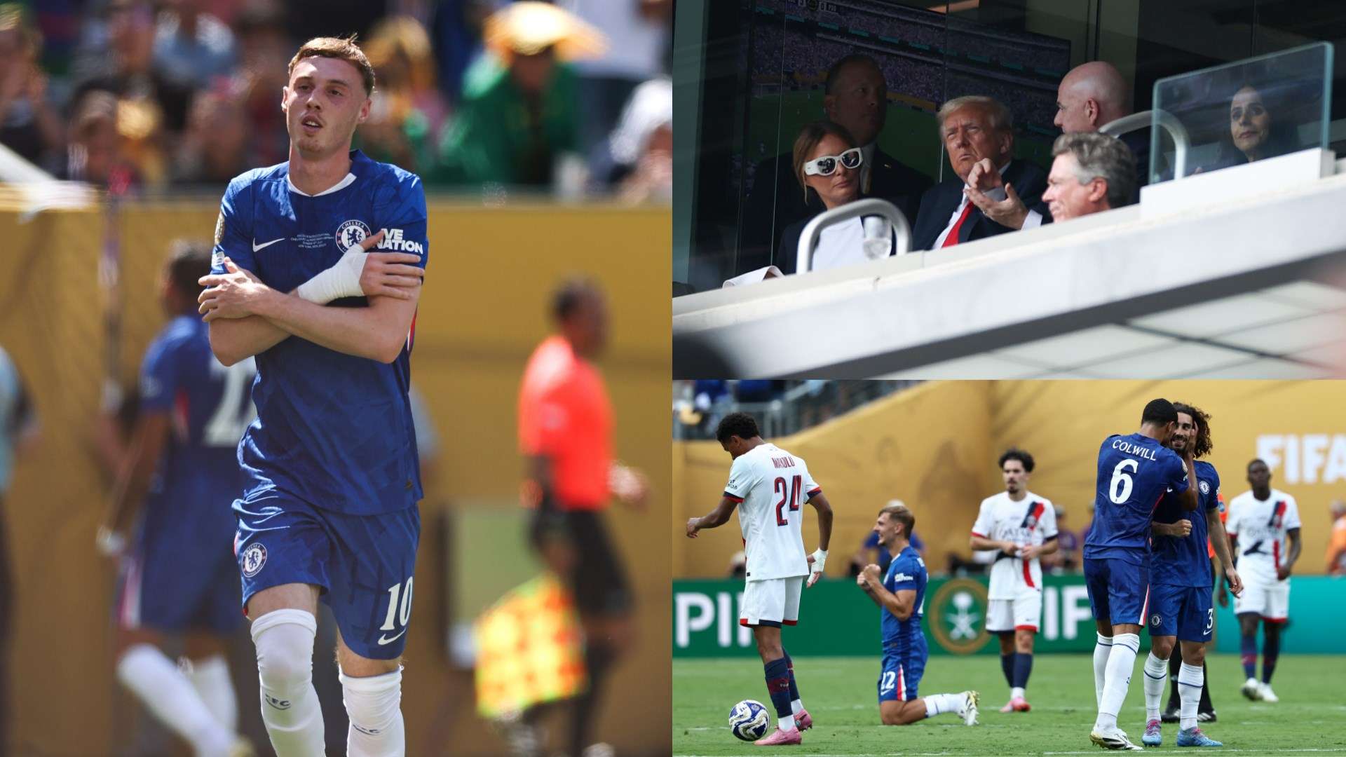 Chelsea Paris Saint Germain Cole Palmer FIFA Club World Cup 2025