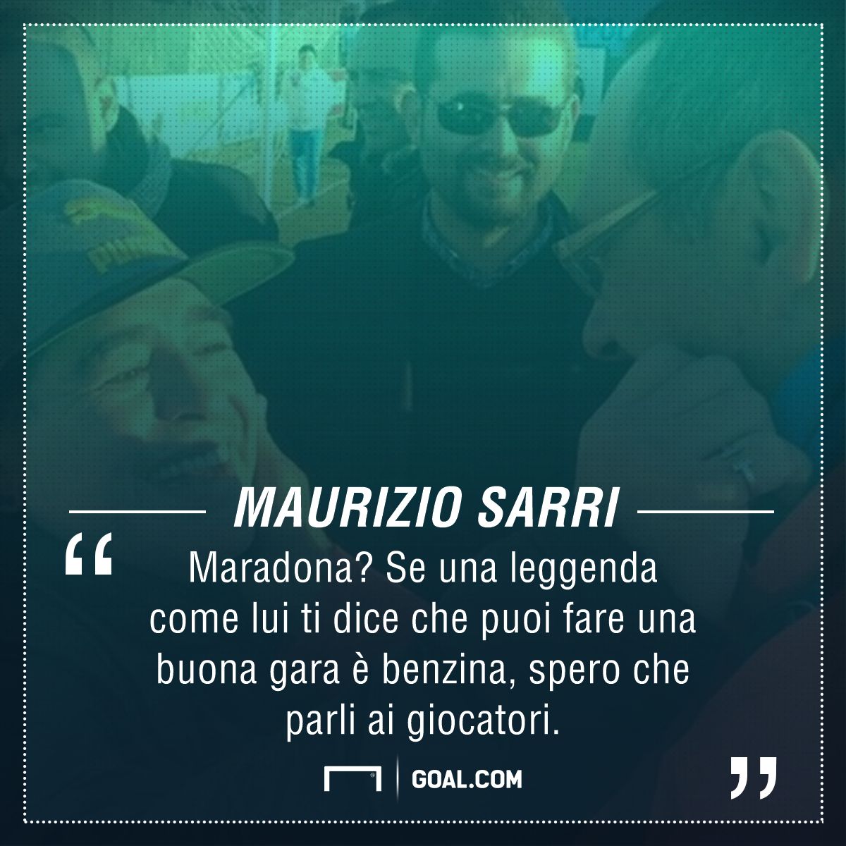 PS Sarri su Maradona