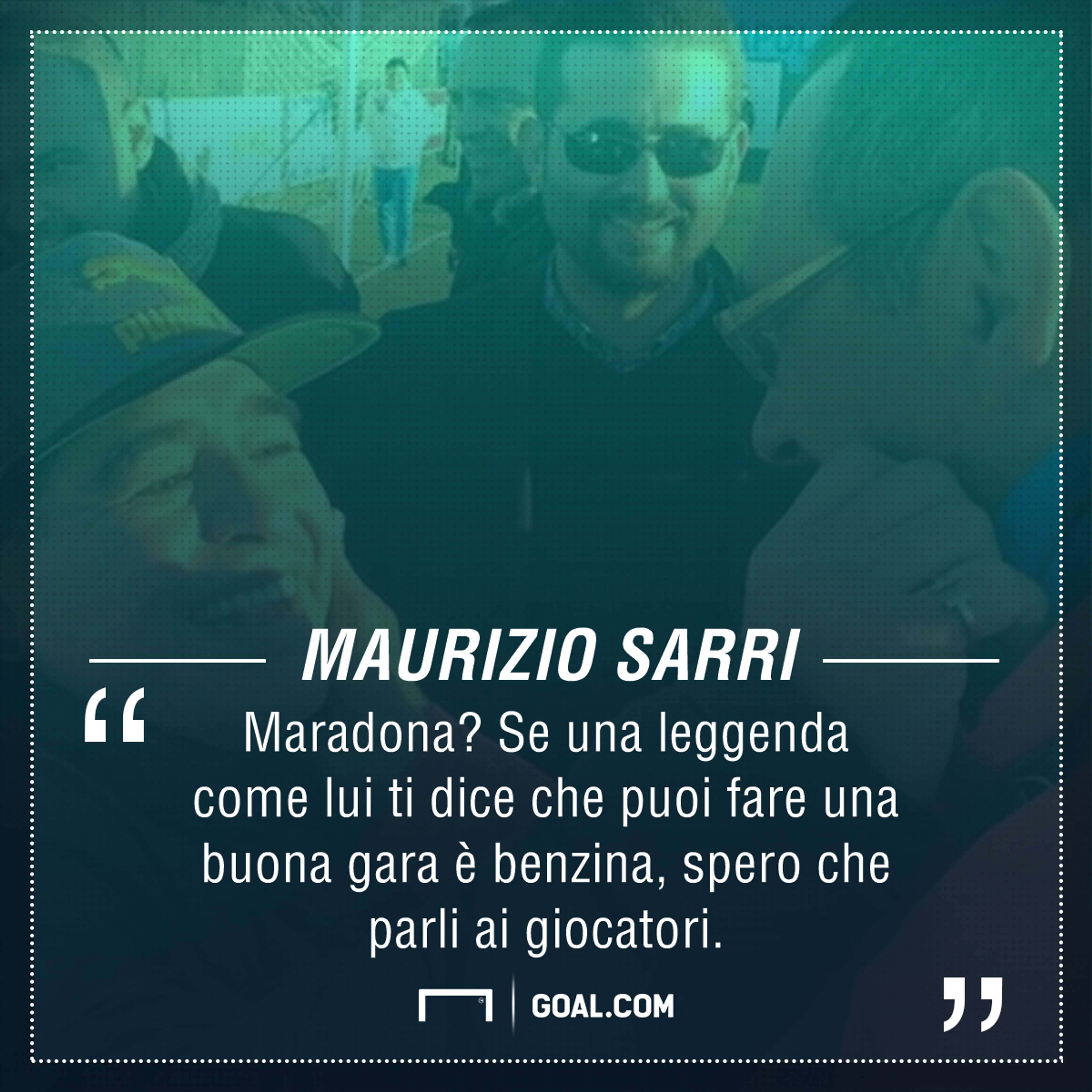 PS Sarri su Maradona