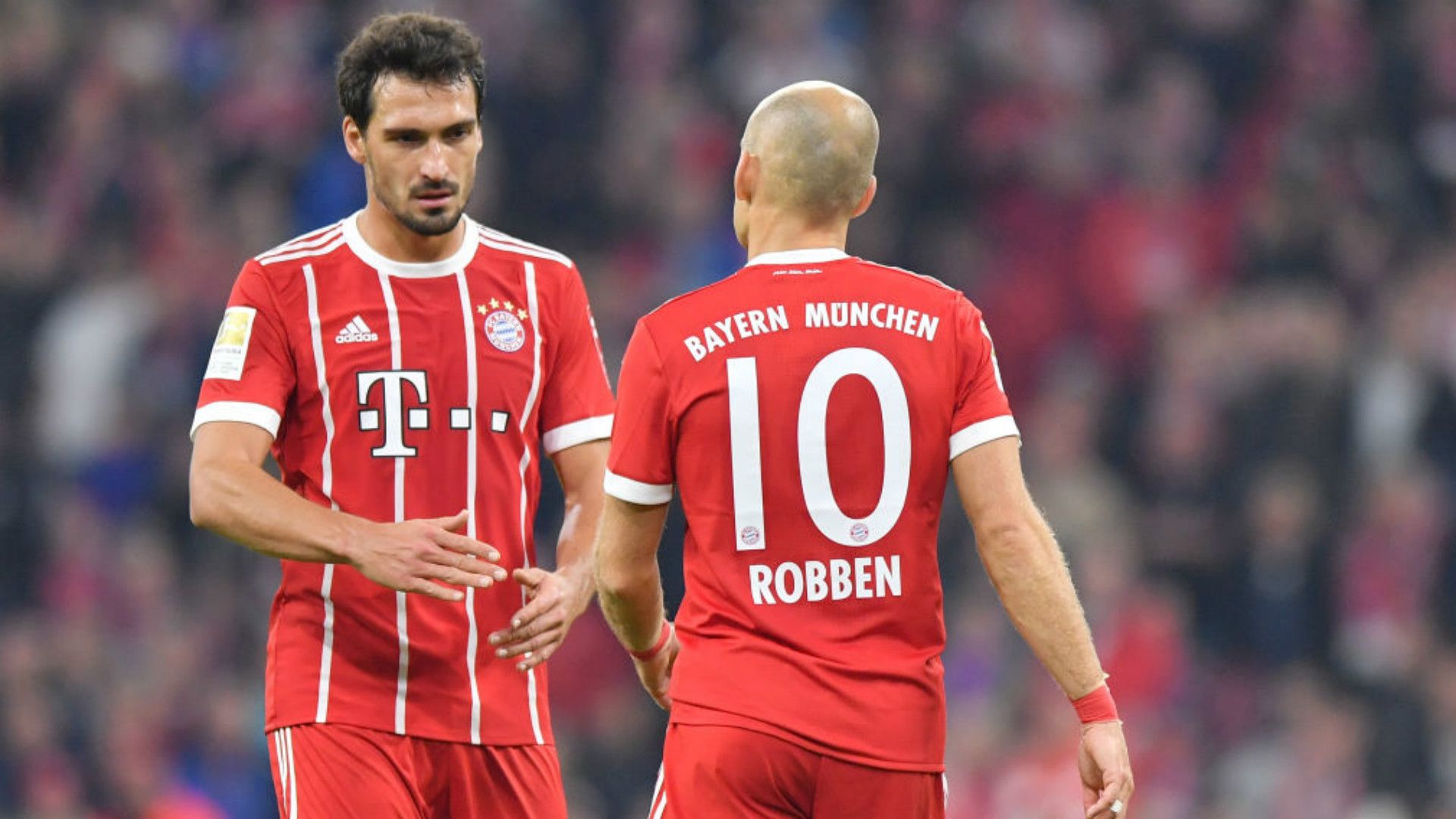 Artjen Robben Mats Hummels Bayern Munchen
