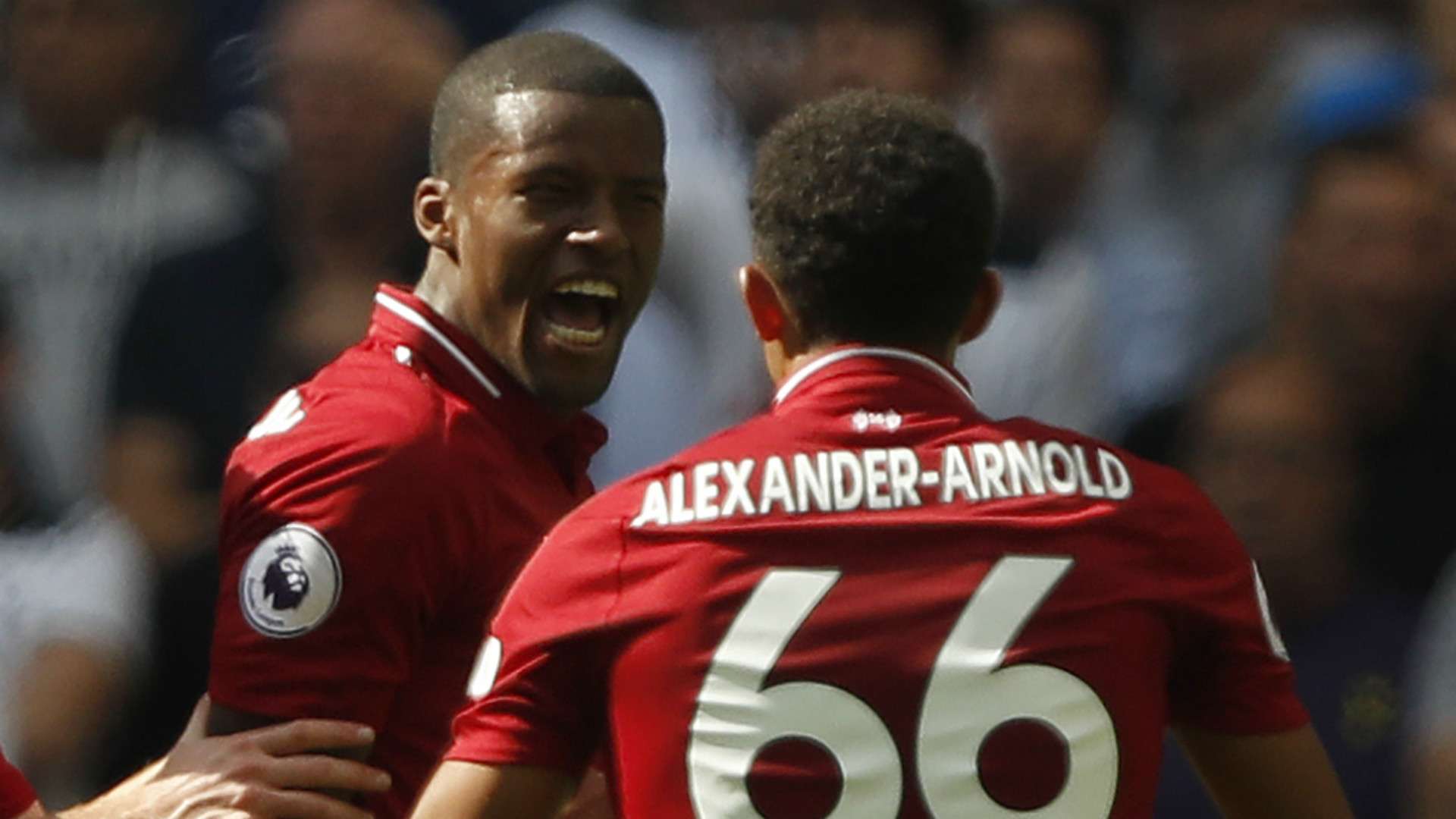 Gini Wijnaldum Liverpool 2018-19