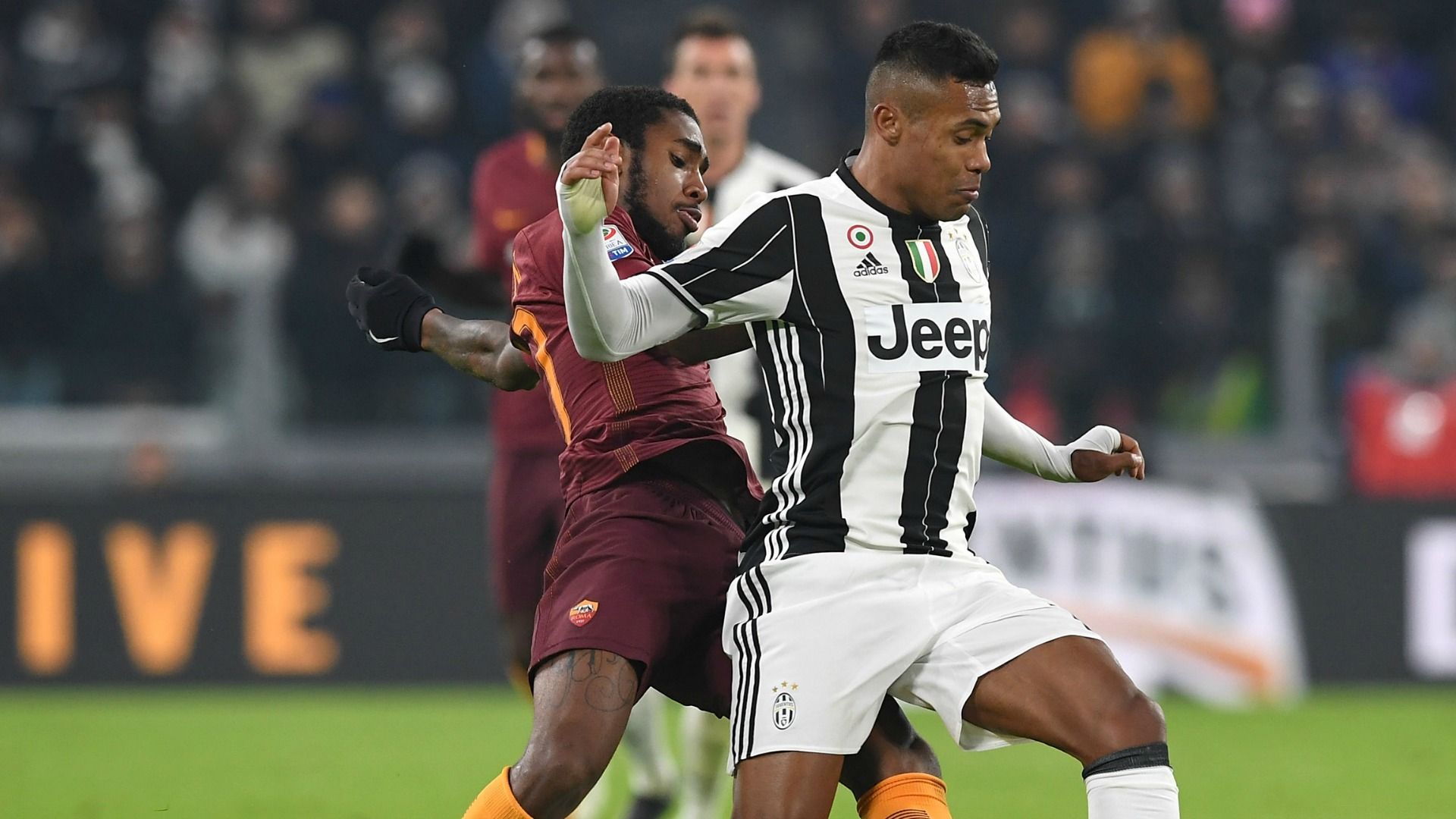 Gerson Alex Sandro Juventus Roma