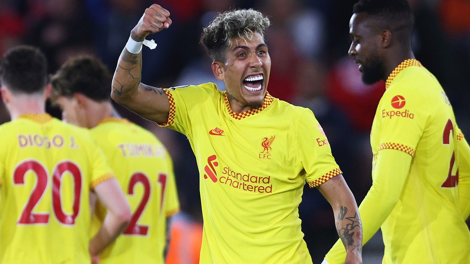 Roberto Firmino Liverpool 2021-22