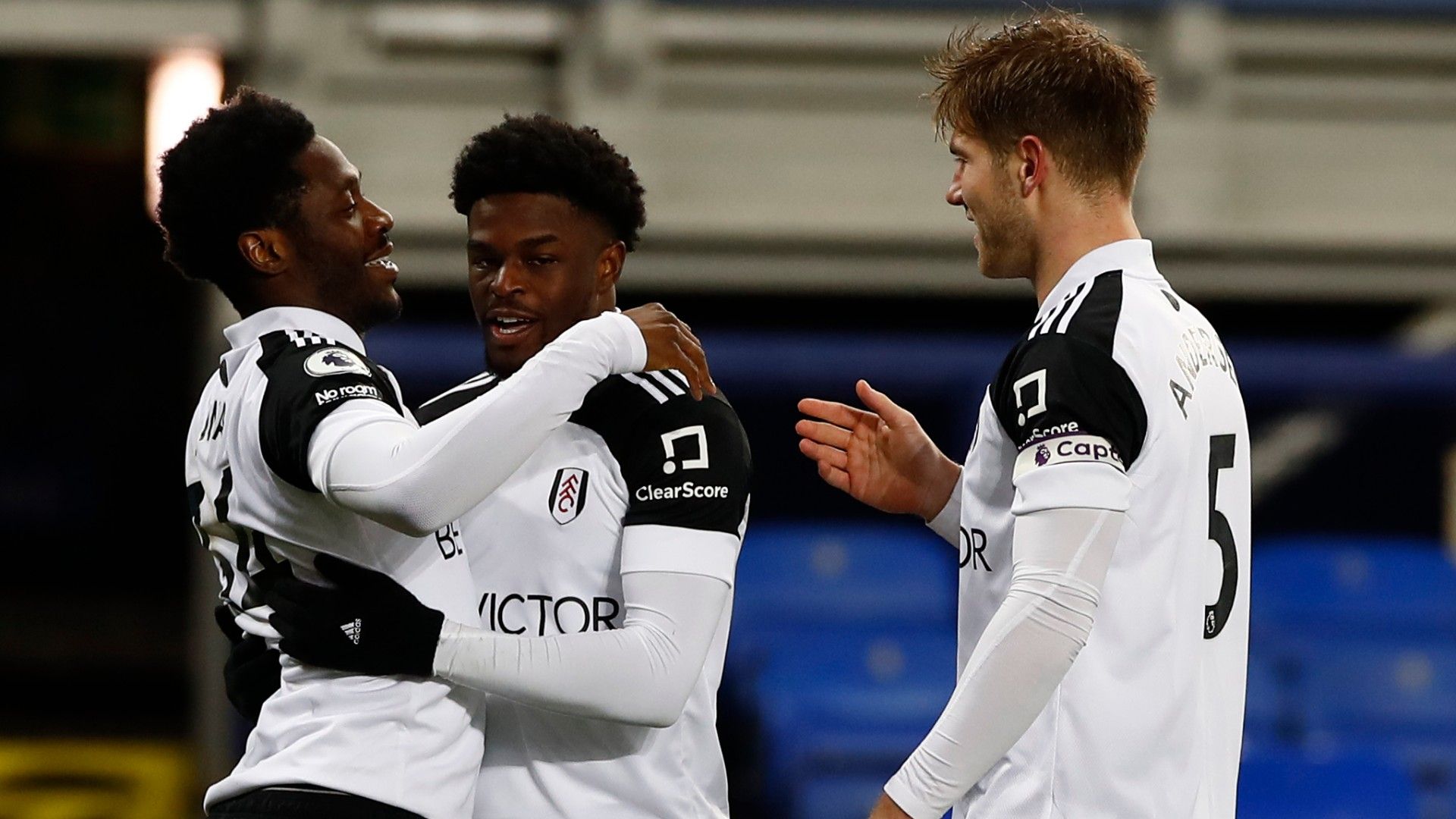Josh Maja Everton vs Fulham Premier League 2020-21