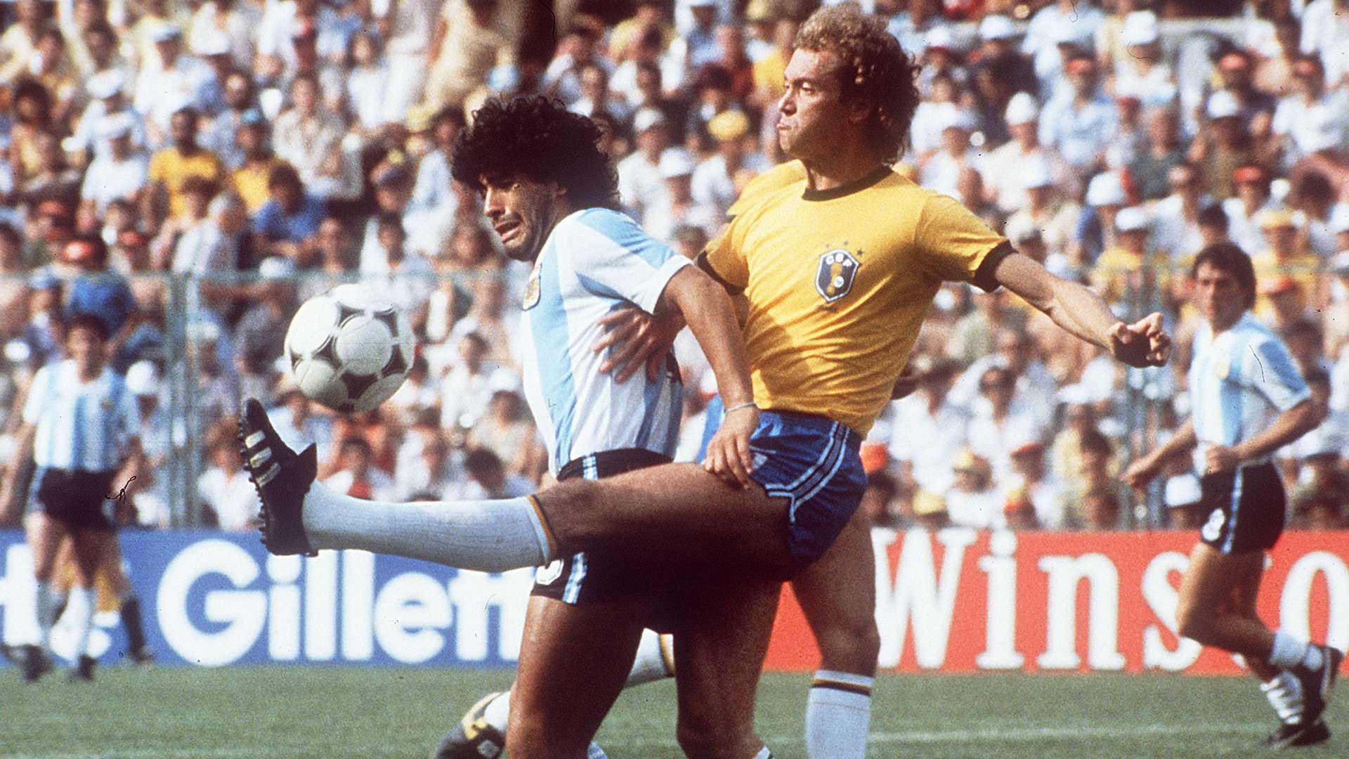 Falcao Diego Maradona Brazil Argentina