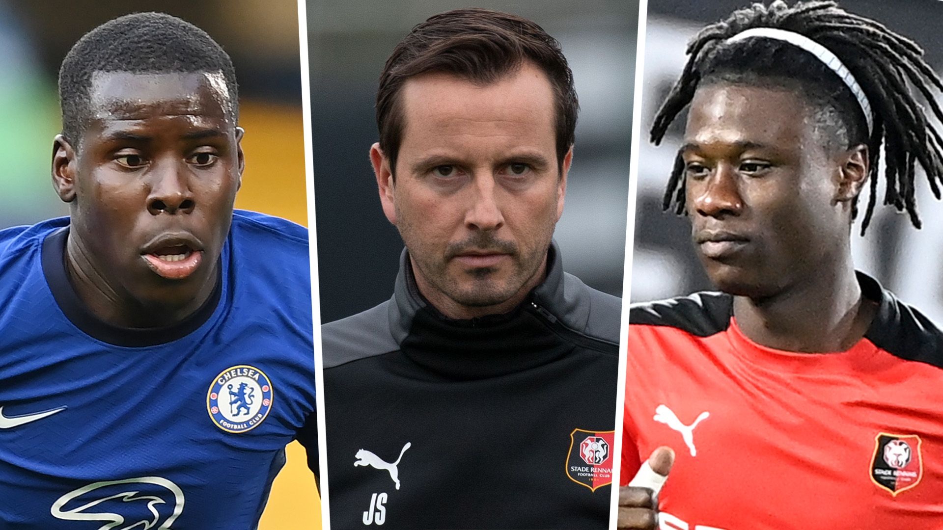 Kurt Zouma Julien Stephan Eduardo Camavinga