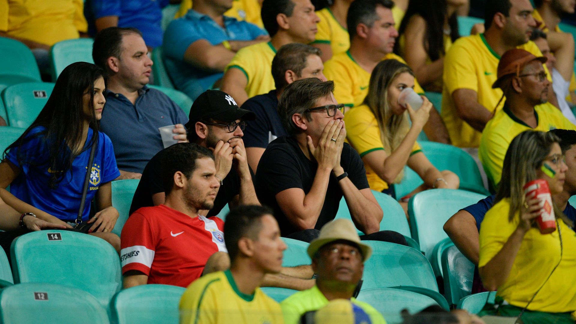 Torcida Bahia Salvador Fonte Nova Brasil Venezuela Copa América 2019