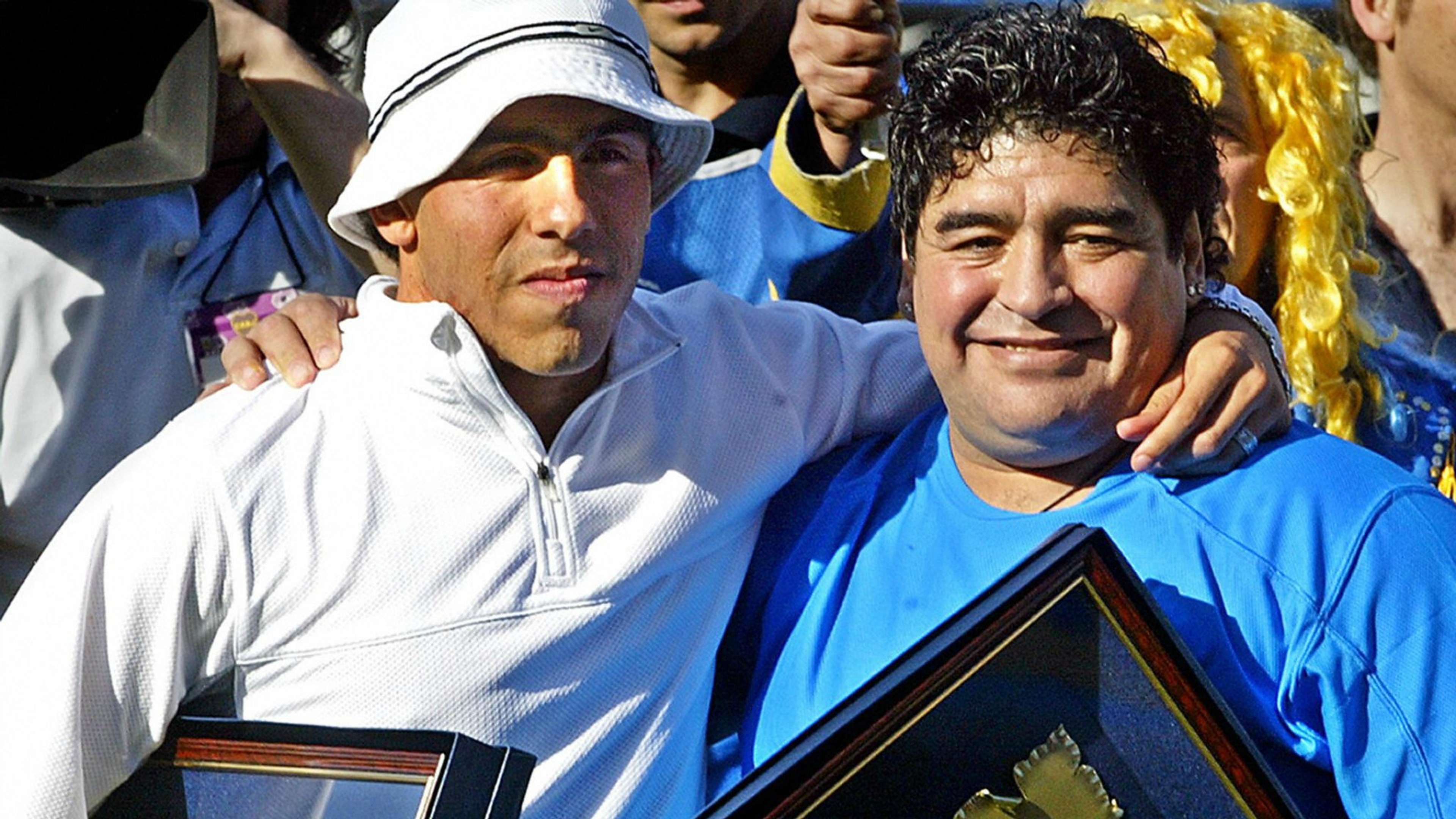 Carlos Tevez Boca Juniors Maradona