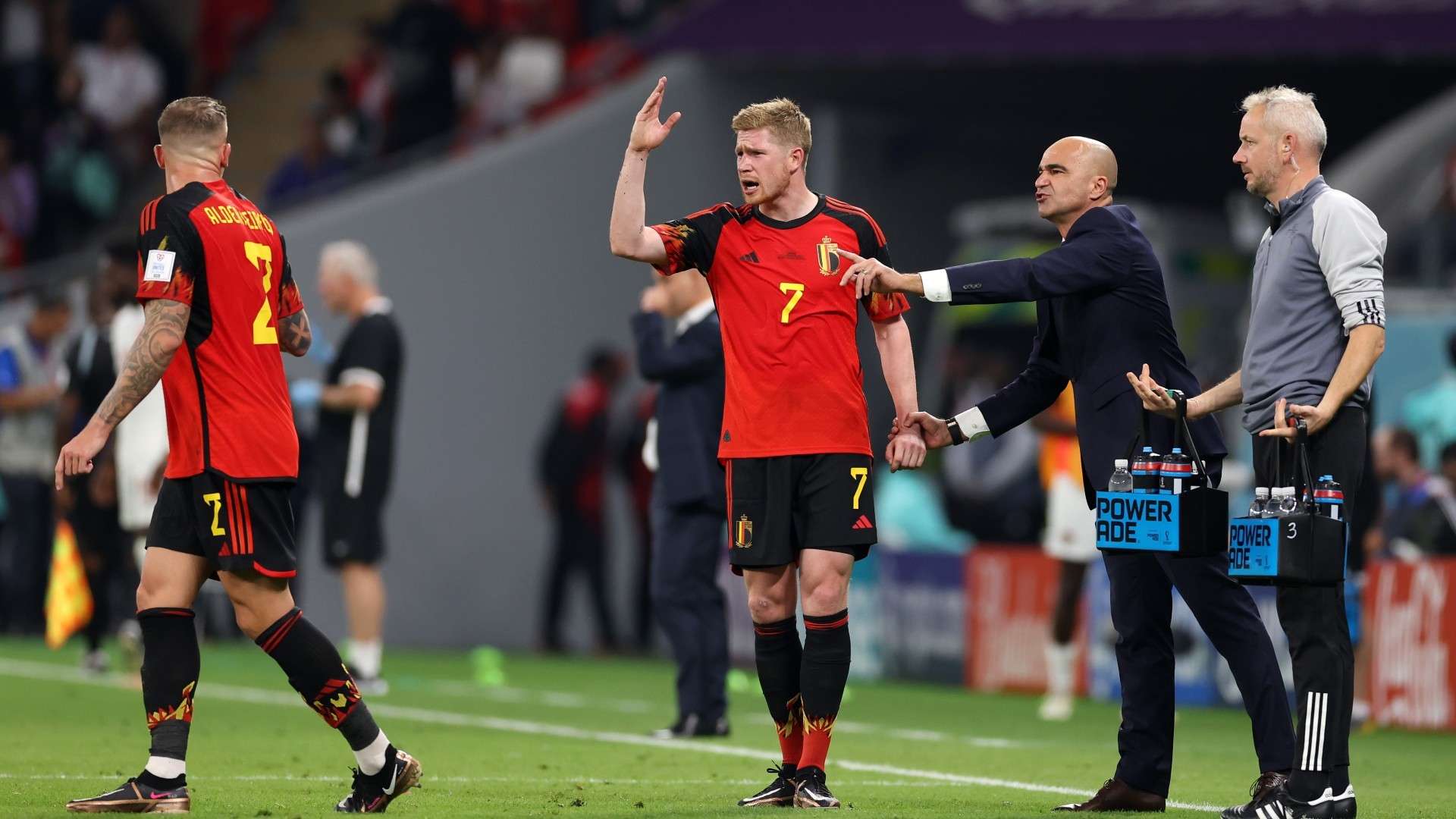 Toby Alderweireld Kevin De Bruyne Belgium World Cup 2022