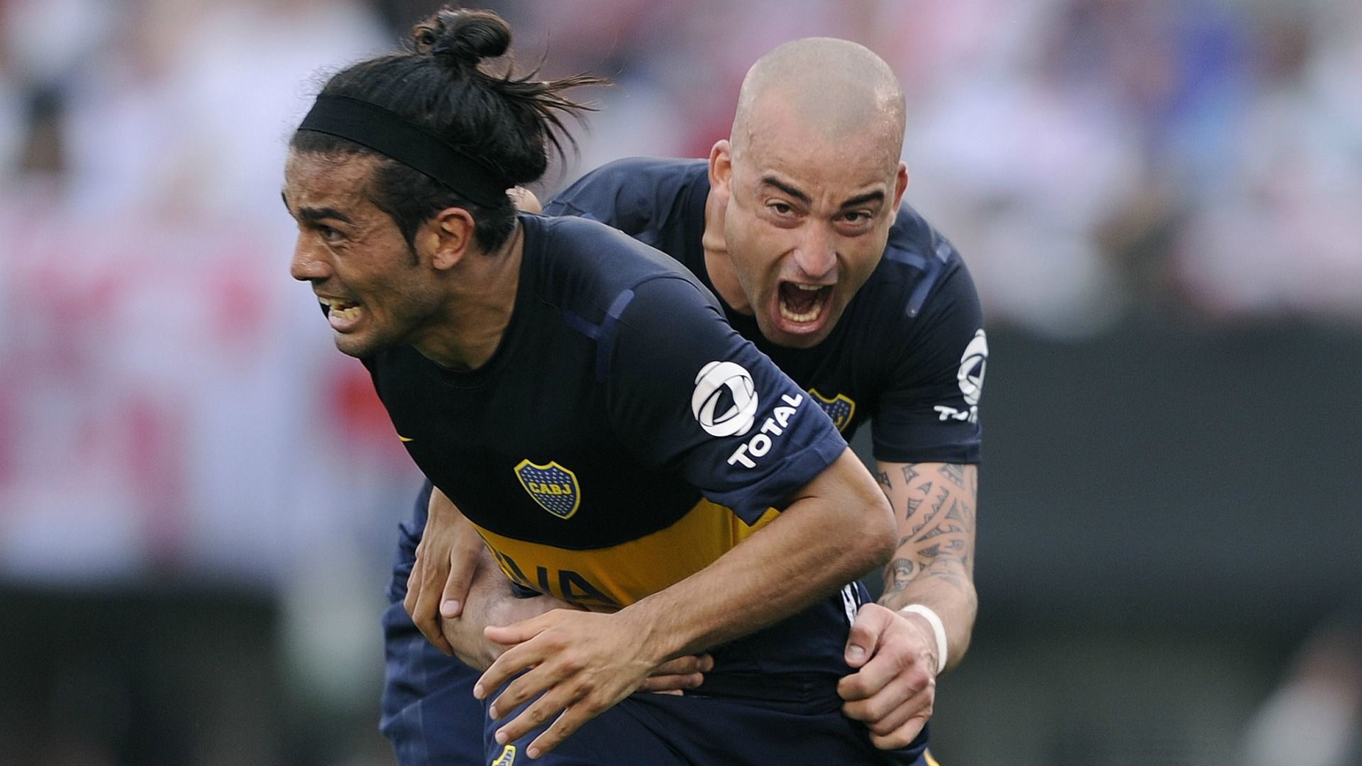 Waler Erviti y Santiago Silva Boca Juniors 2012