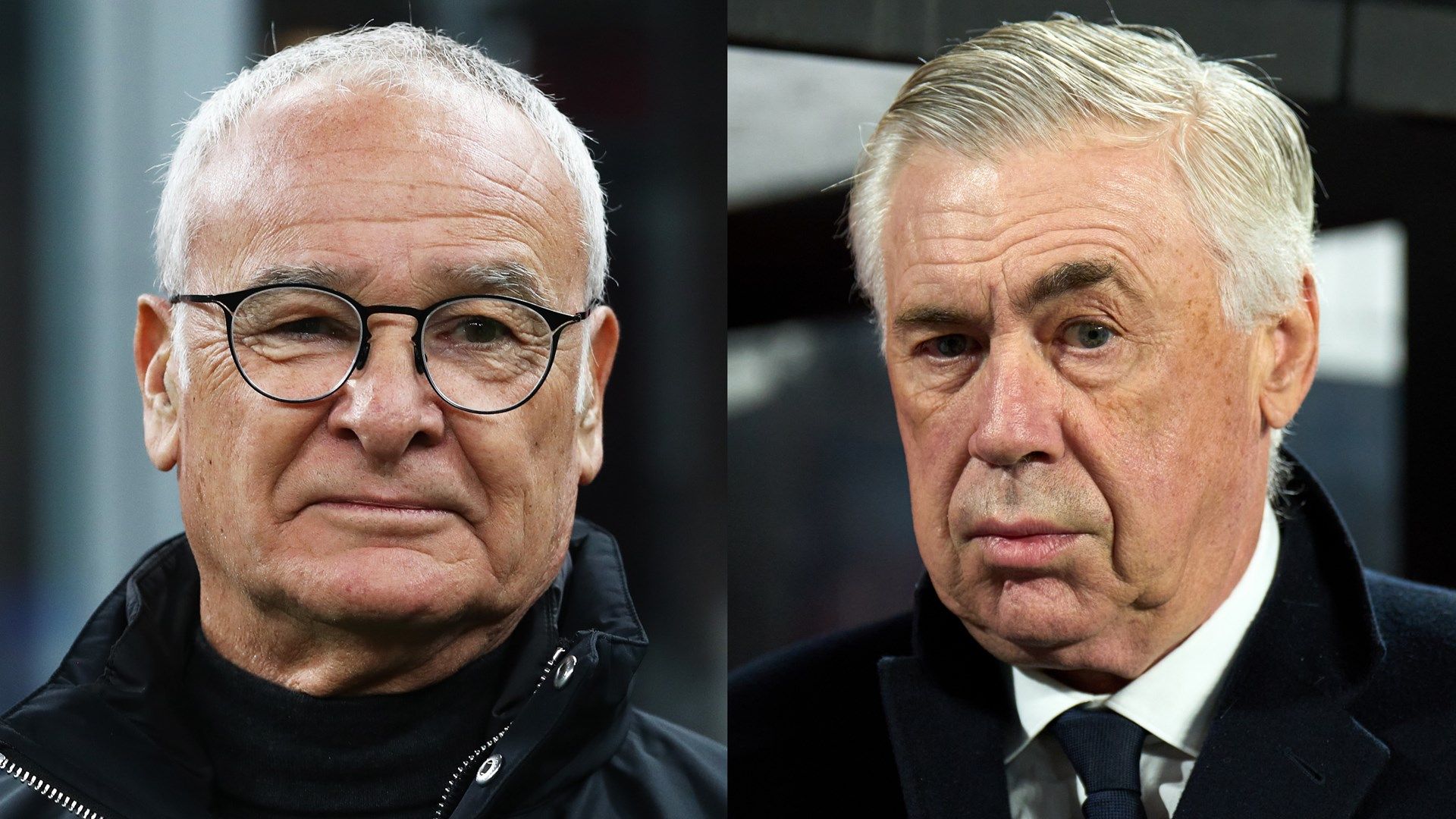 Claudio Ranieri Carlo Ancelotti Roma