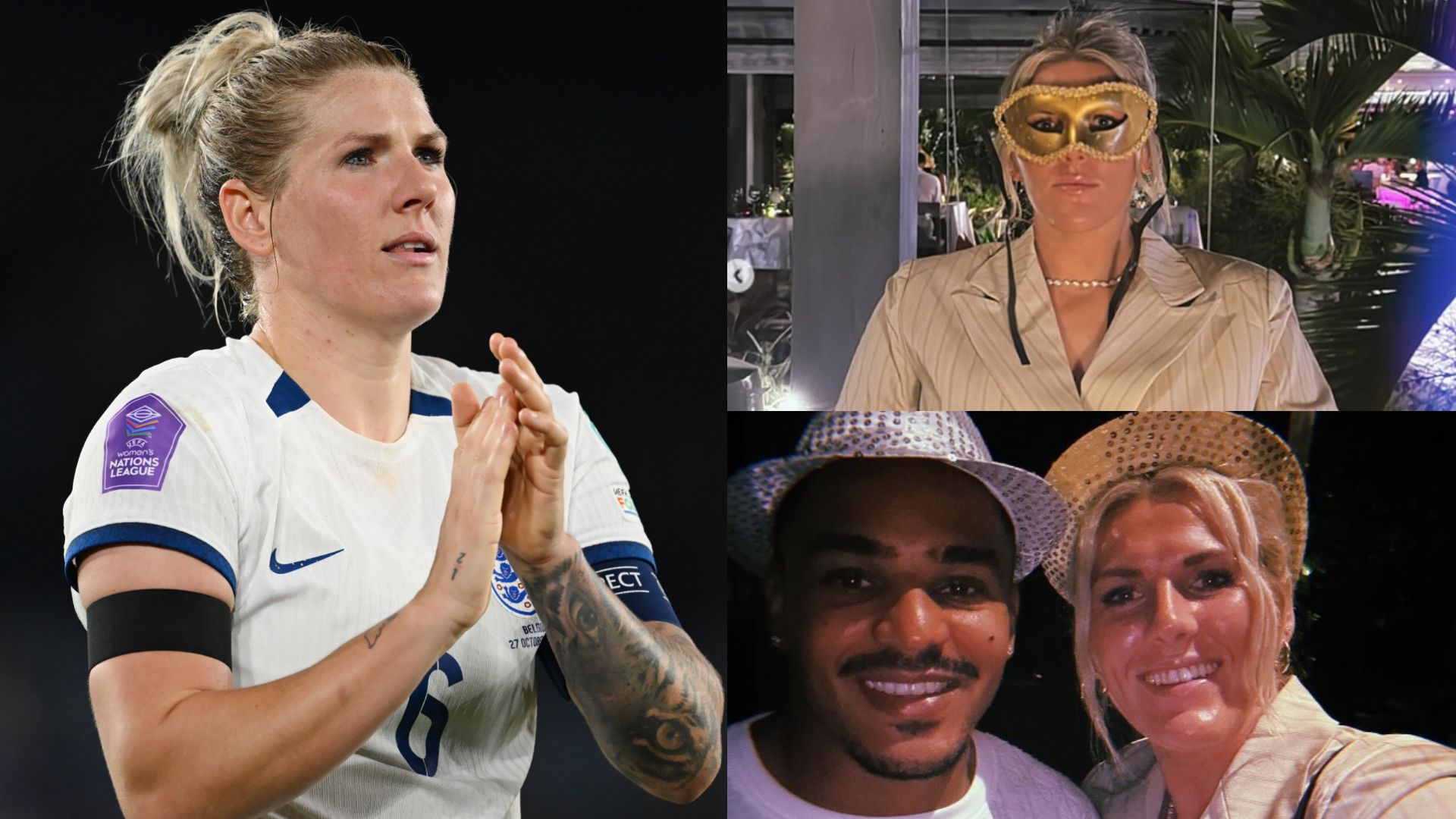 Millie Bright mask holiday