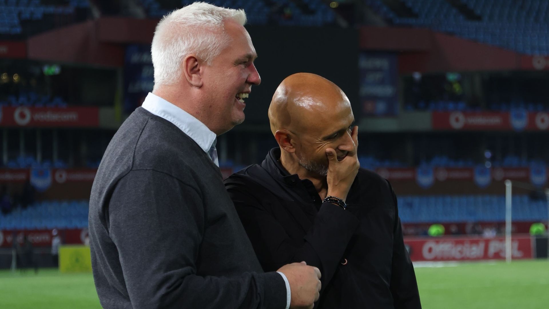 Miguel Cardoso and Flemming Berg, Mamelodi Sundowns