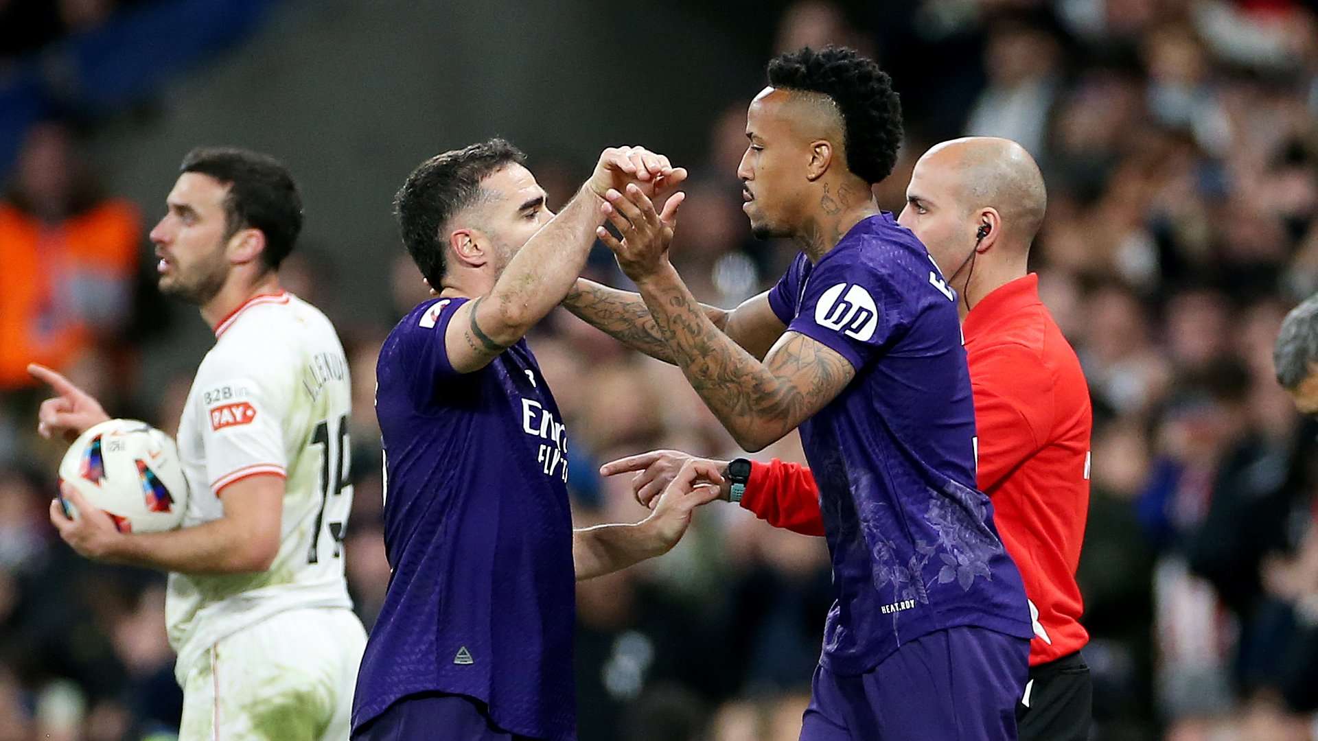 Eder Militao Dani Carvajal Real Madrid 2023-24