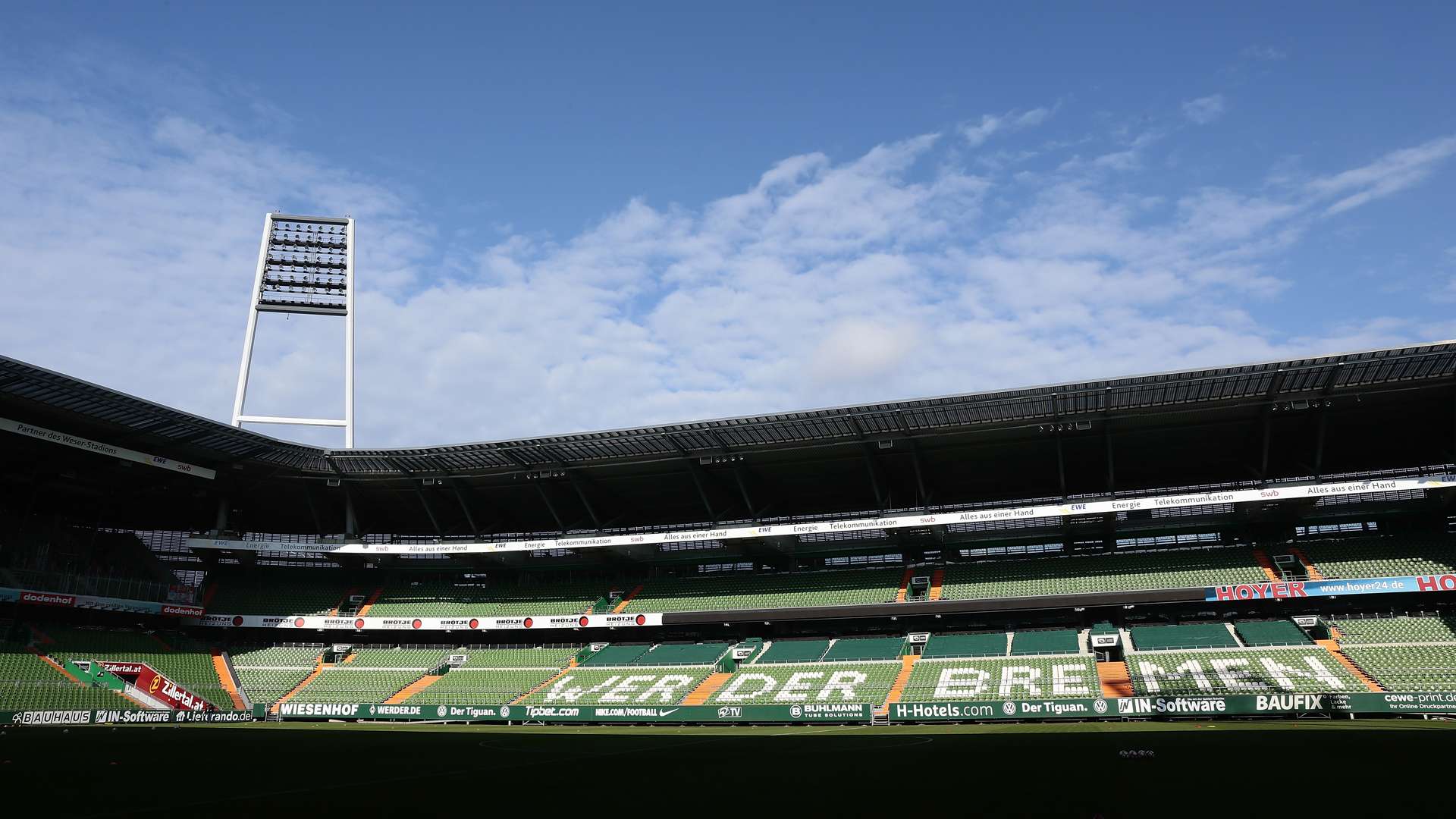 Weserstadion Übersicht Werder Bremen 23102016