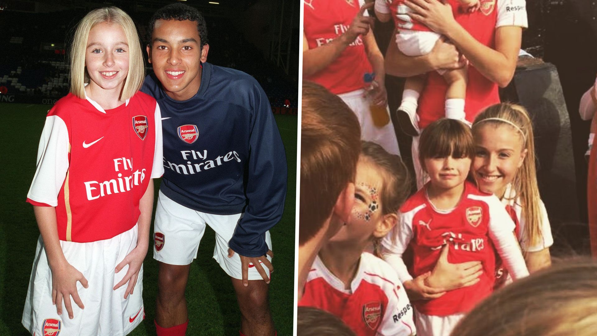 Leah Williamson Theo Walcott GFX