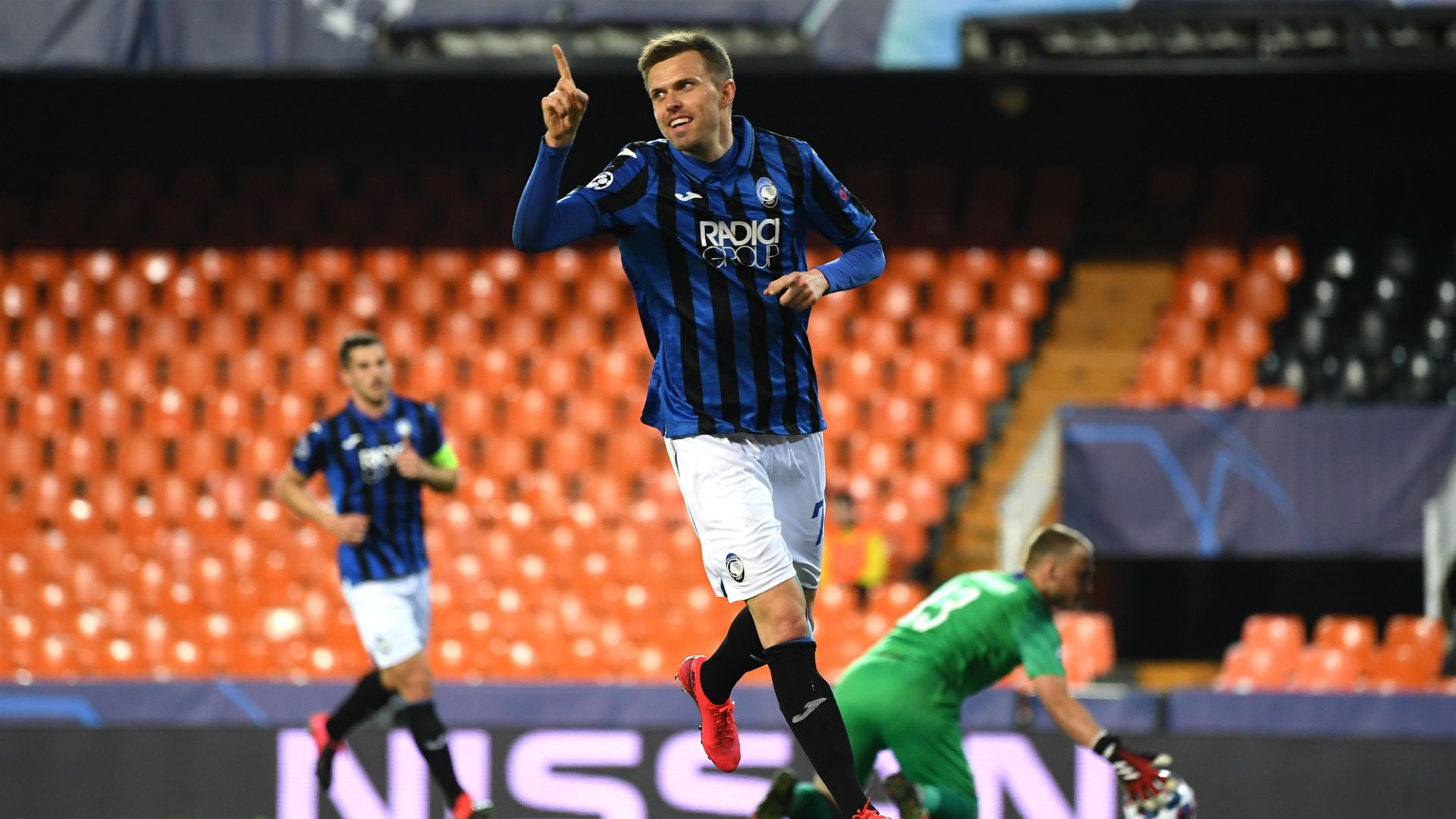 Josip Ilicic Valencia v Atalanta 03102020