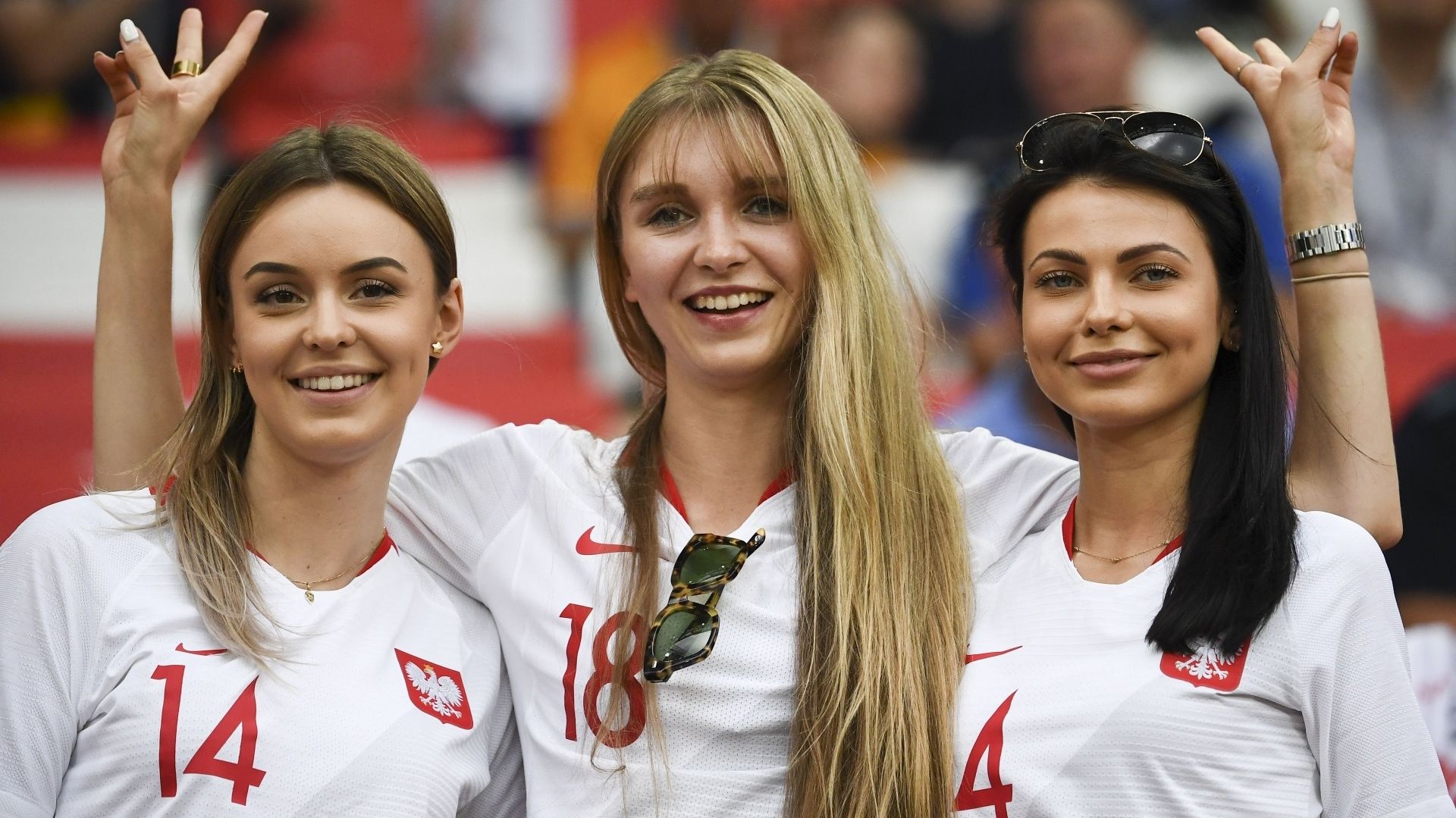 美女サポワールドカップ_ポーランドvsセネガル_ポーランド3