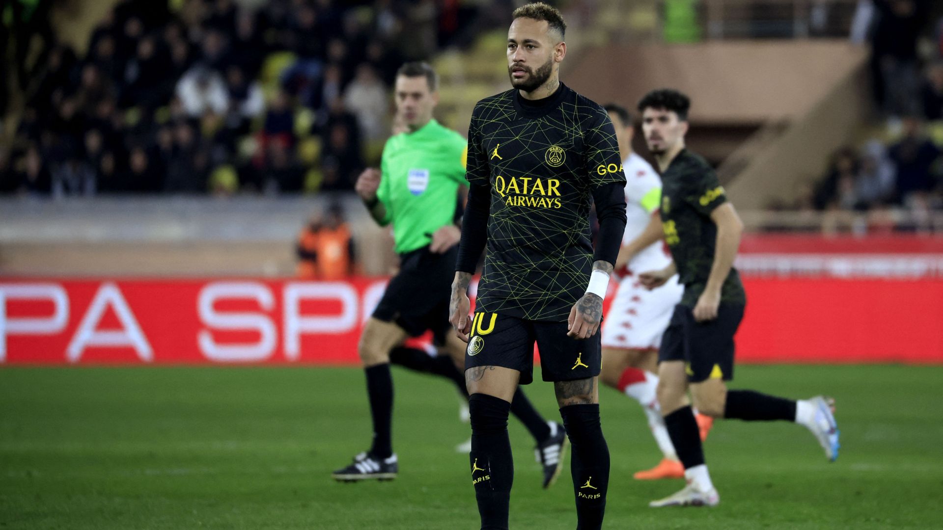 Neymar Monaco PSG Ligue 1 11022024