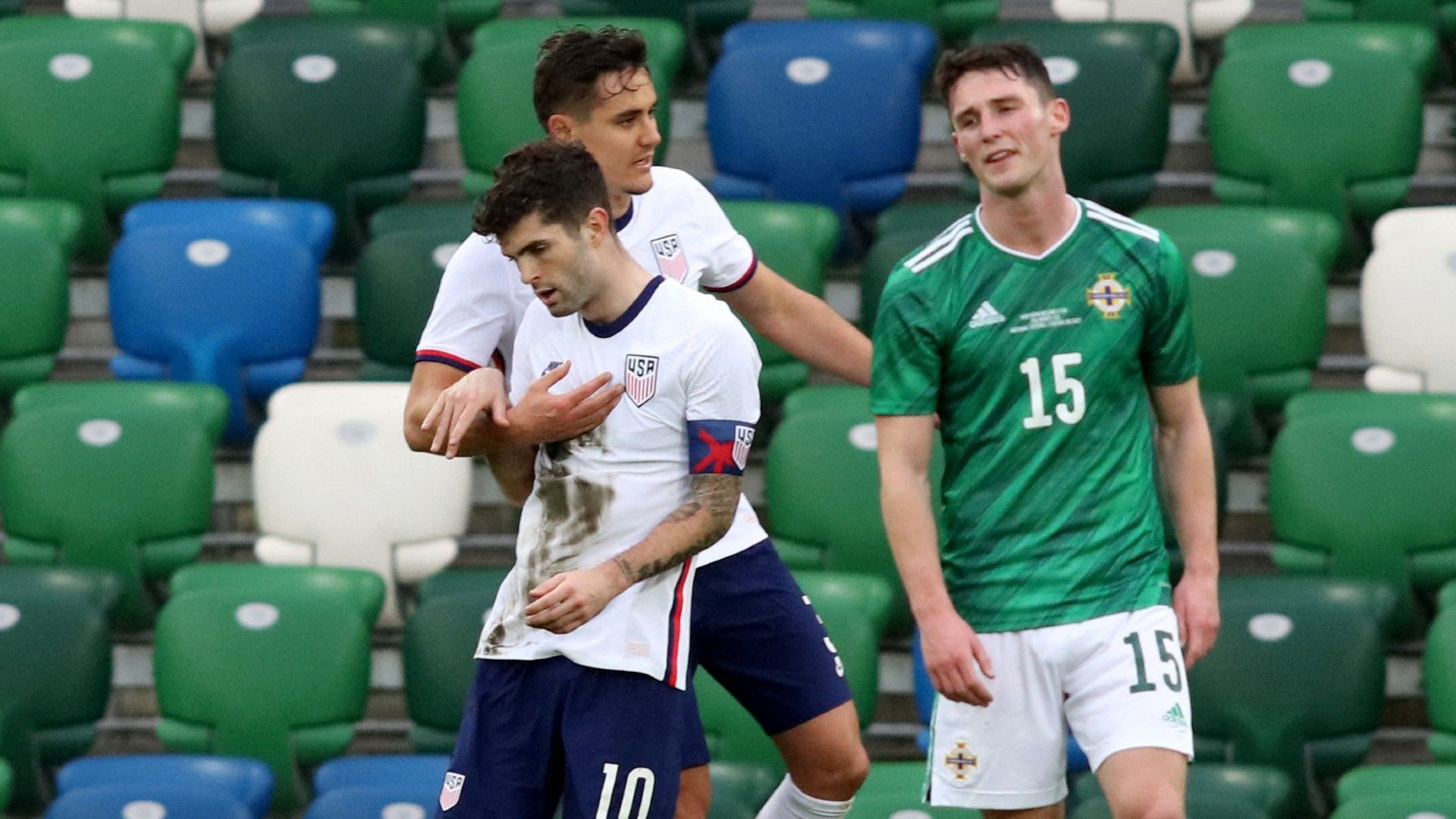 Christian Pulisic Northern Ireland vs USMNT 2021