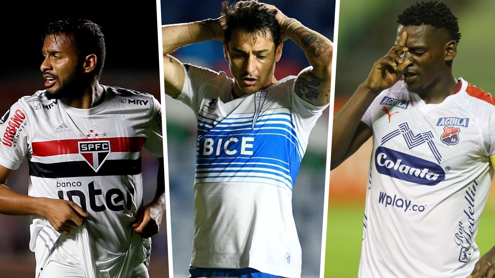 Sao Paulo Universidad Catolica Independiente Medellin DIM Eliminados Copa Libertadores 2020