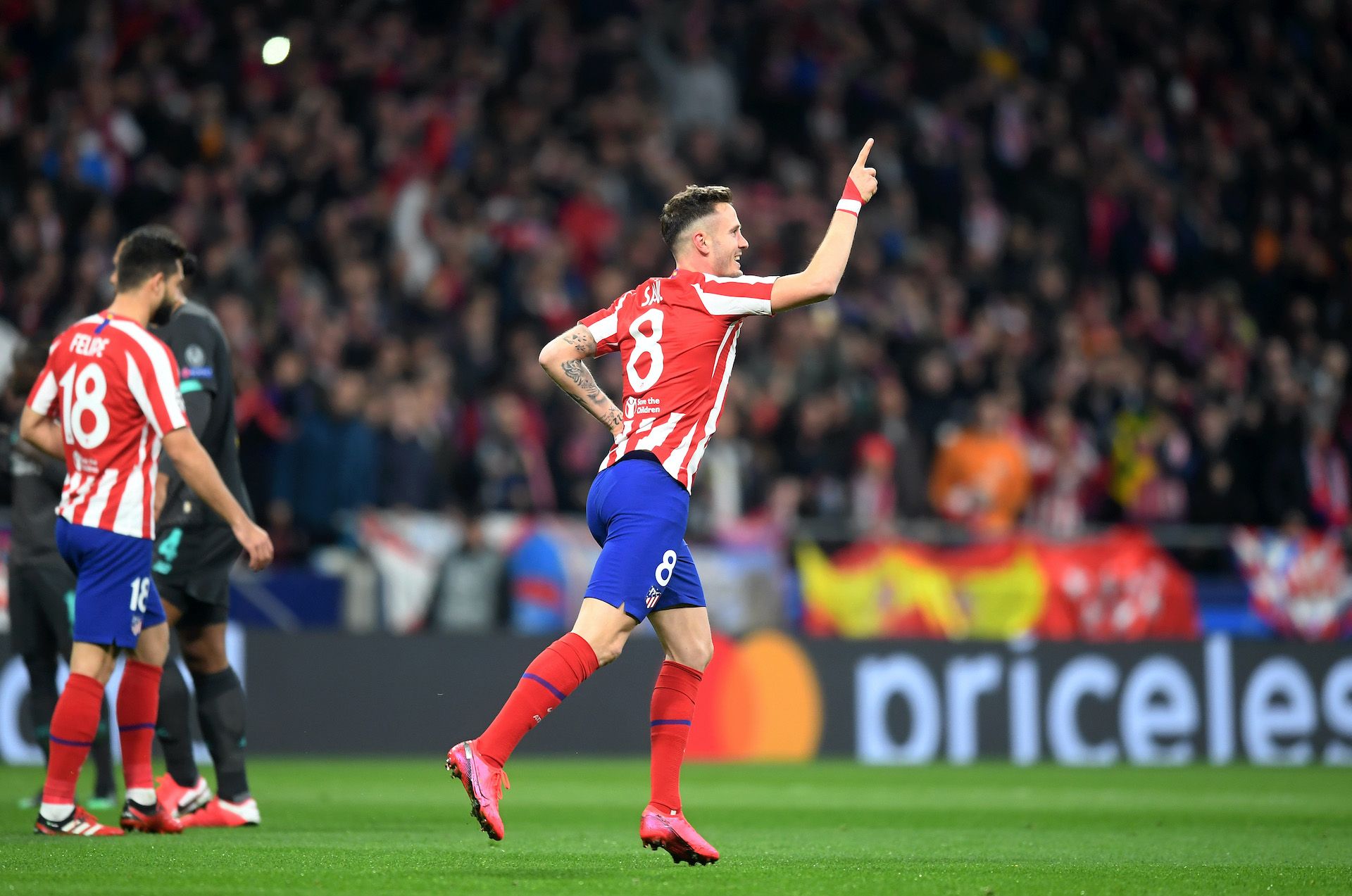 Saul Atletico Madrid Liverpool Champions League