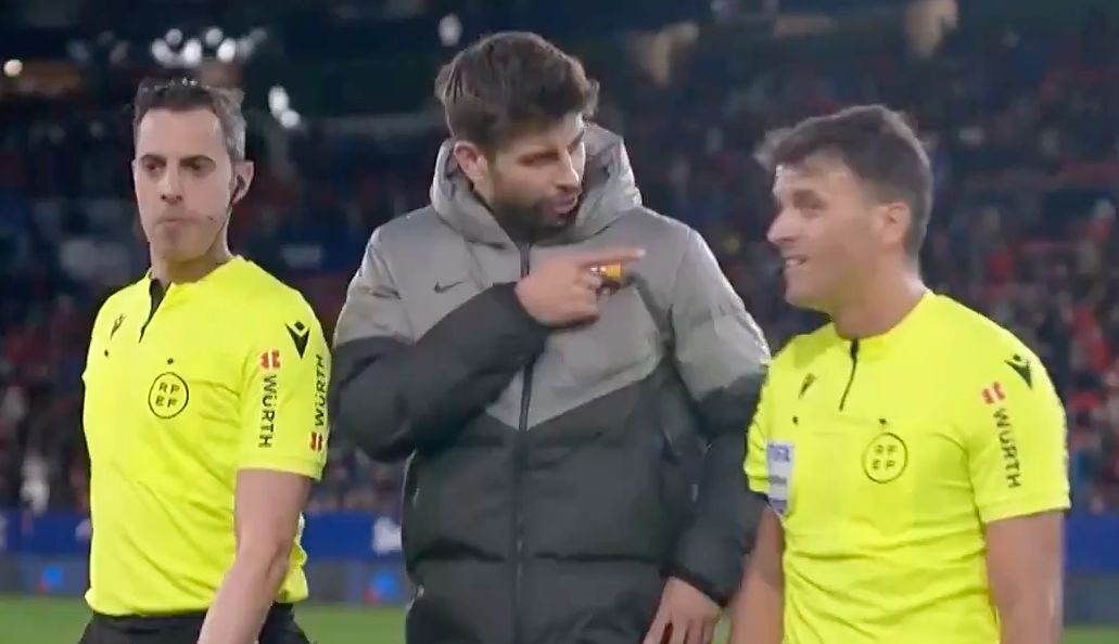 Gerard Pique Barcelona Osasuna 2022