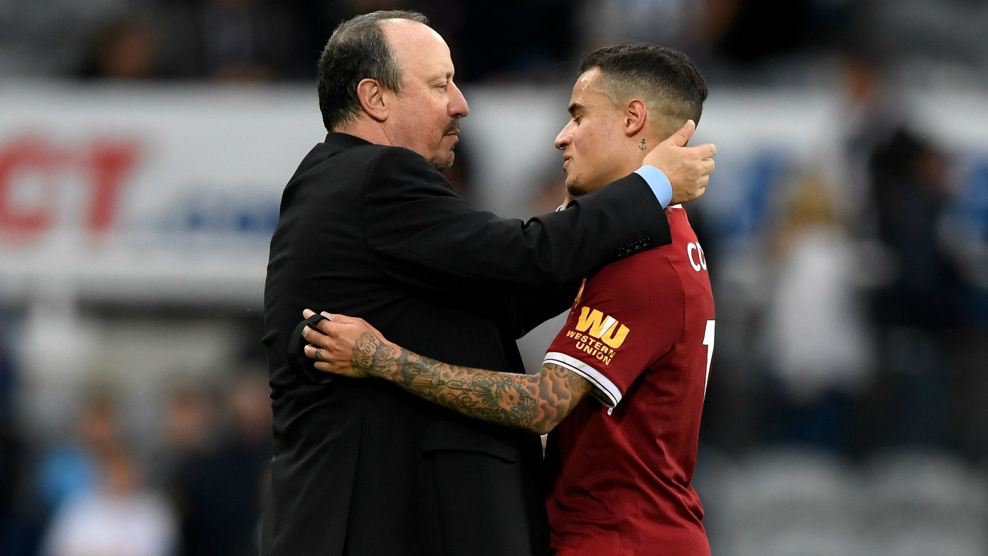 rafael benitez philippe coutinho - cropped
