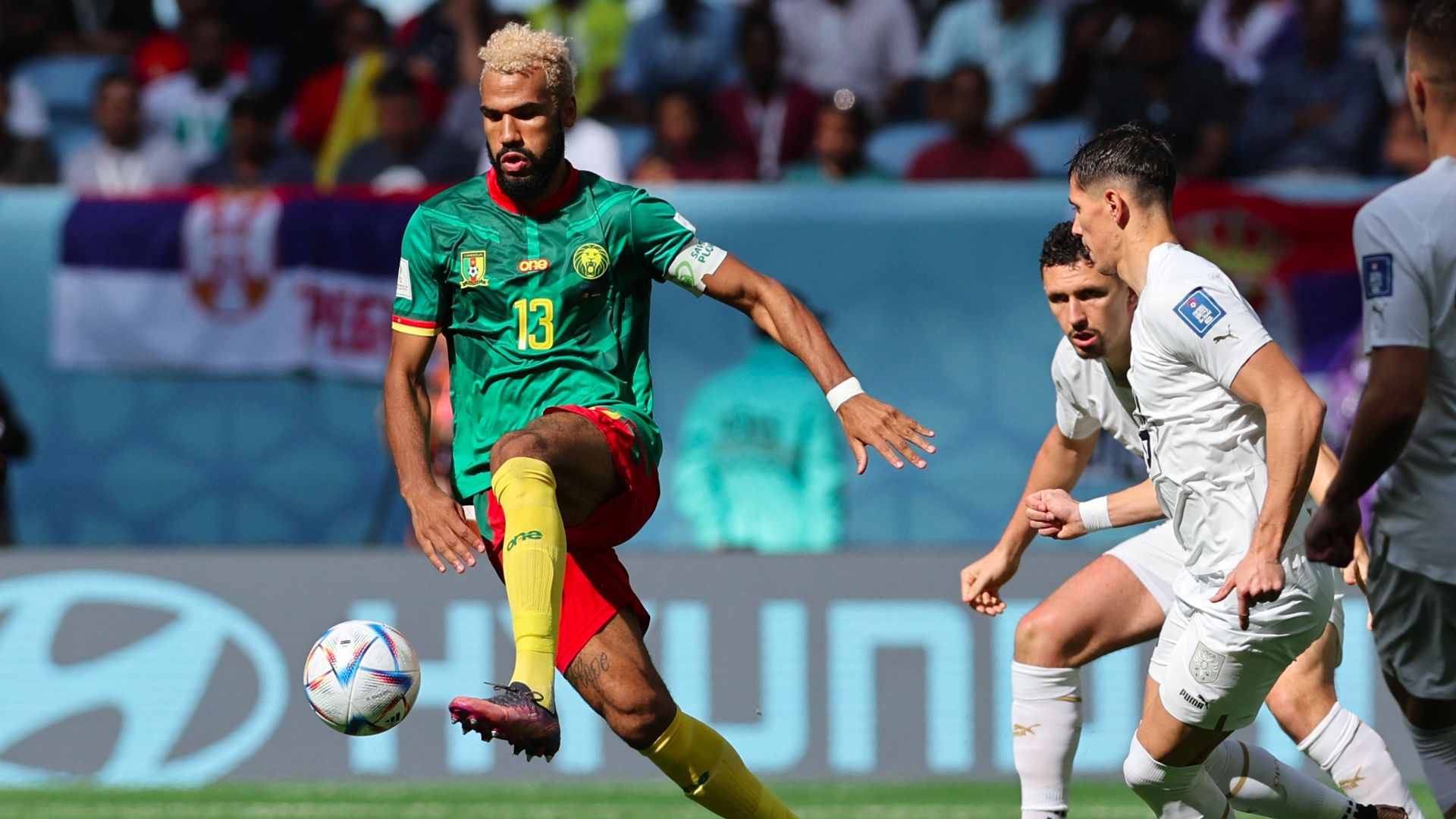 Choupo-Moting Cameroon vs. Serbia