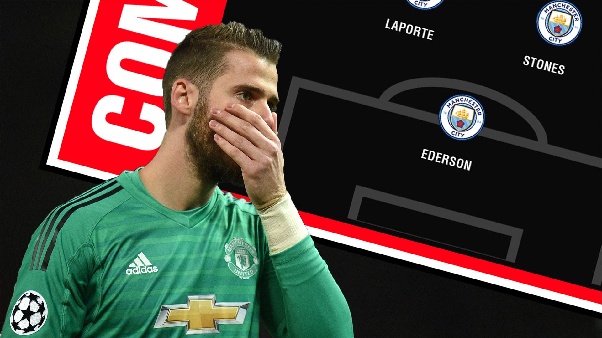 David De Gea Combined XI Graphic