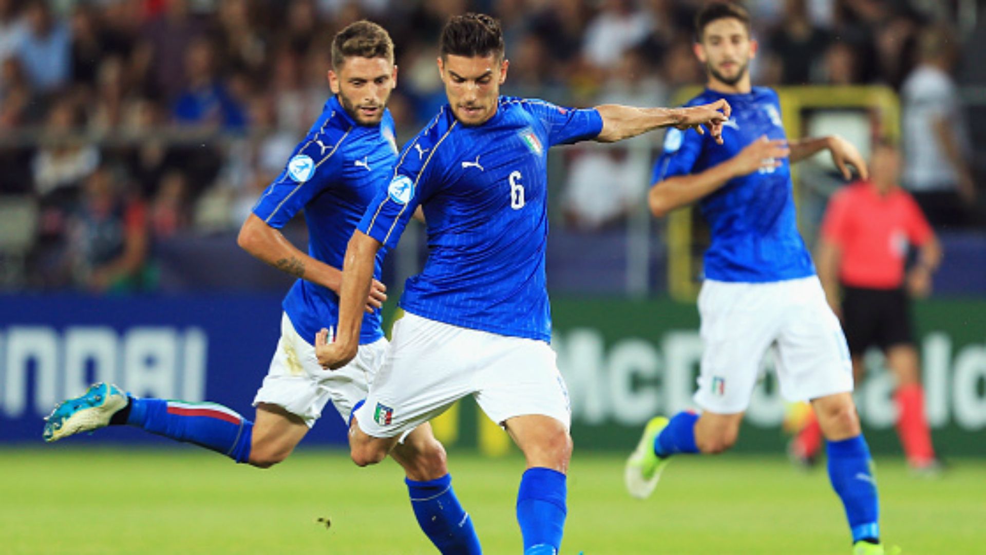 Lorenzo Pellegrini Italy Germany U21 European