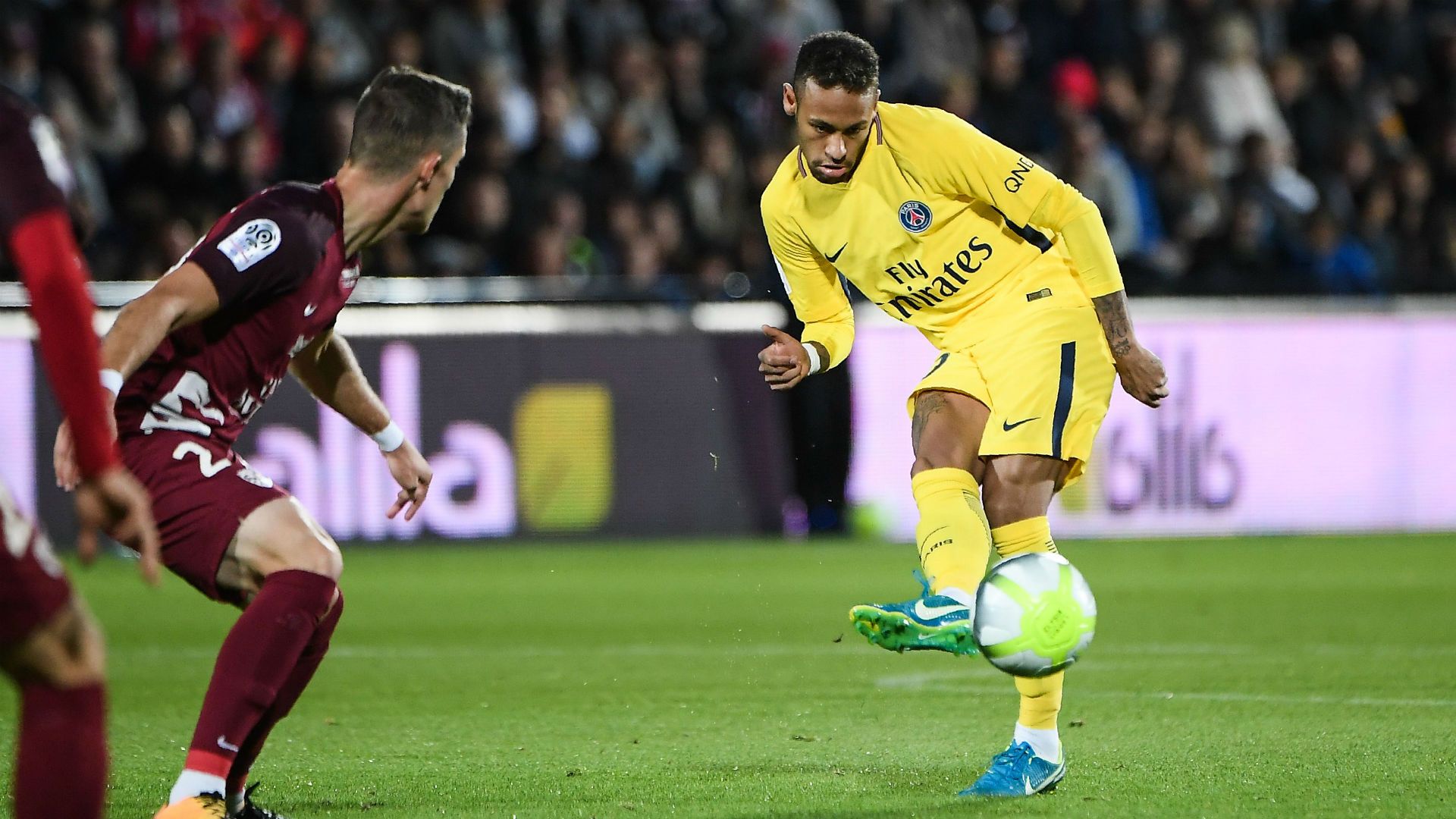 Neymar Metz PSG Ligue 1 08092017