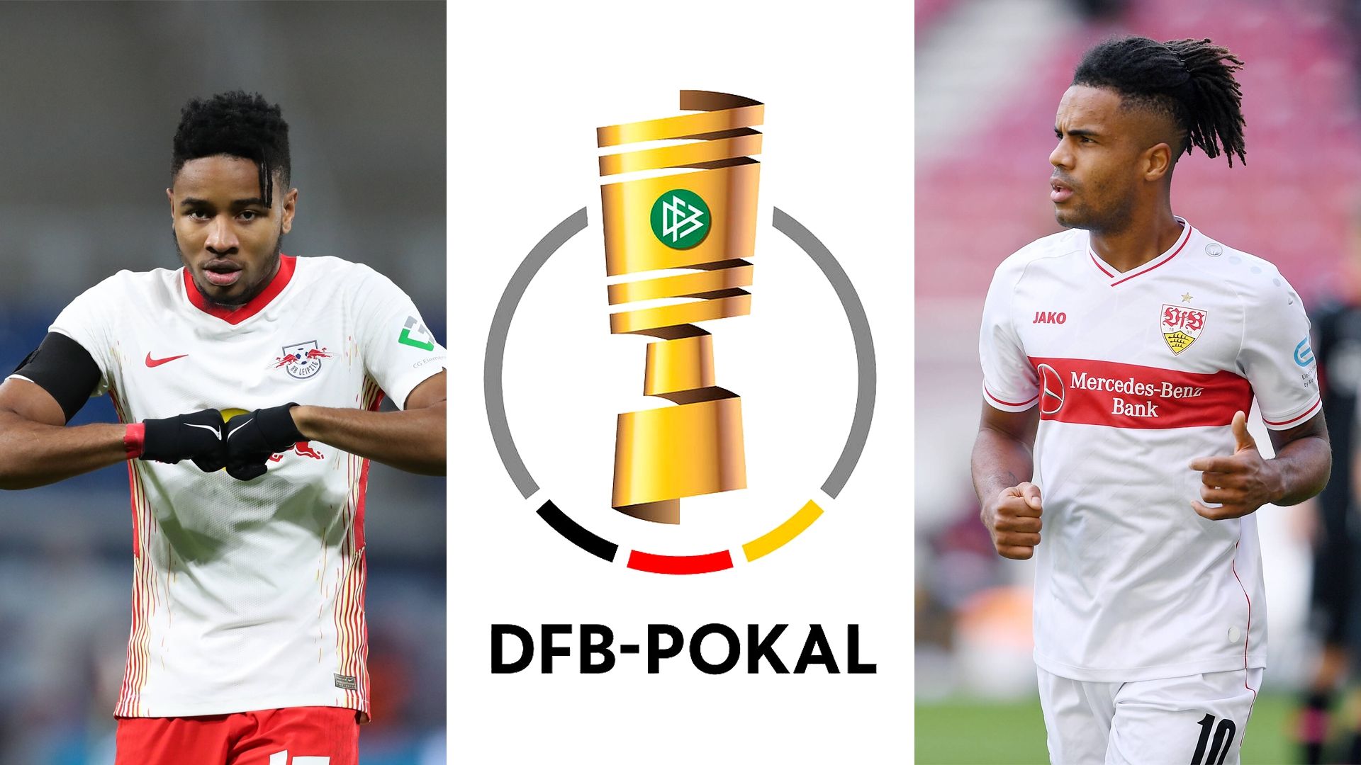 Header GettyImages dfb-pokal christopher nkunku daniel didavi mittwoch heute live fußball tv live-stream achtelfinale 3.2.2021