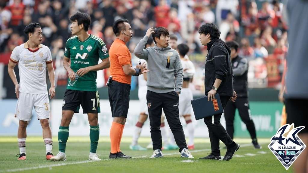 전북-포항전 교체 실수