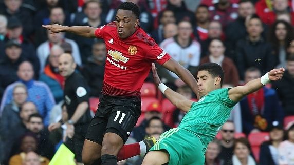 Anthony Martial Manchester United Premier League