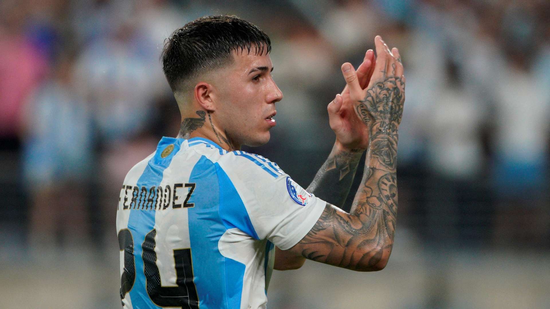 Enzo Fernandez Argentina 2024