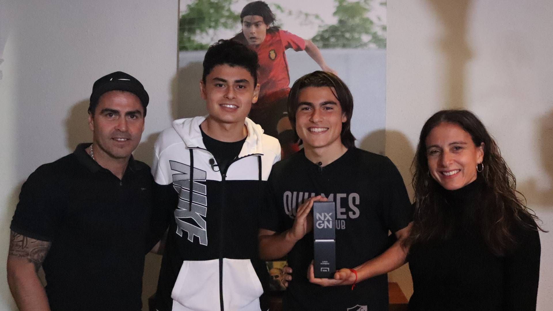 Luka Romero Mallorca NXGN 2021 Famili