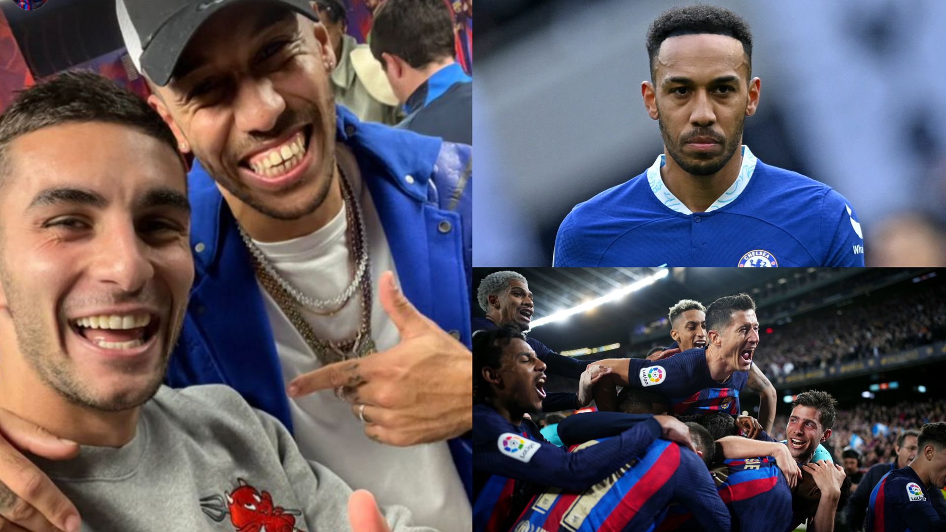 Pierre-Emerick Aubameyang Clasico Barcelona