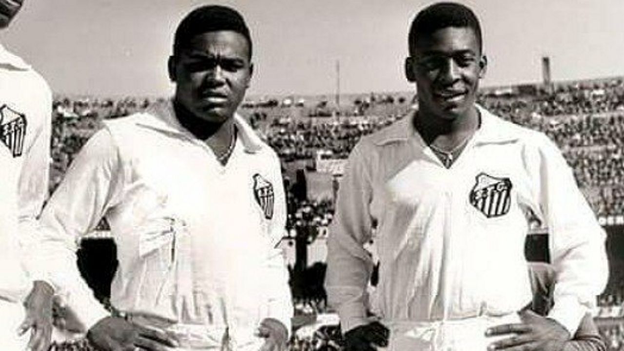 Coutinho Pelé Santos jogador