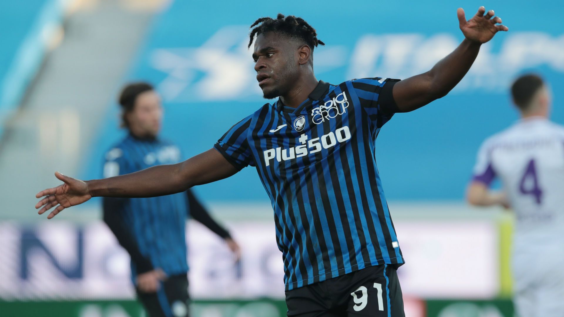 Duvan Zapata Atalanta Fiorentina