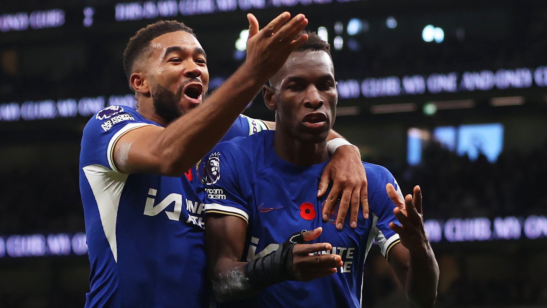 Nicolas Jackson Reece James Chelsea 2023-24