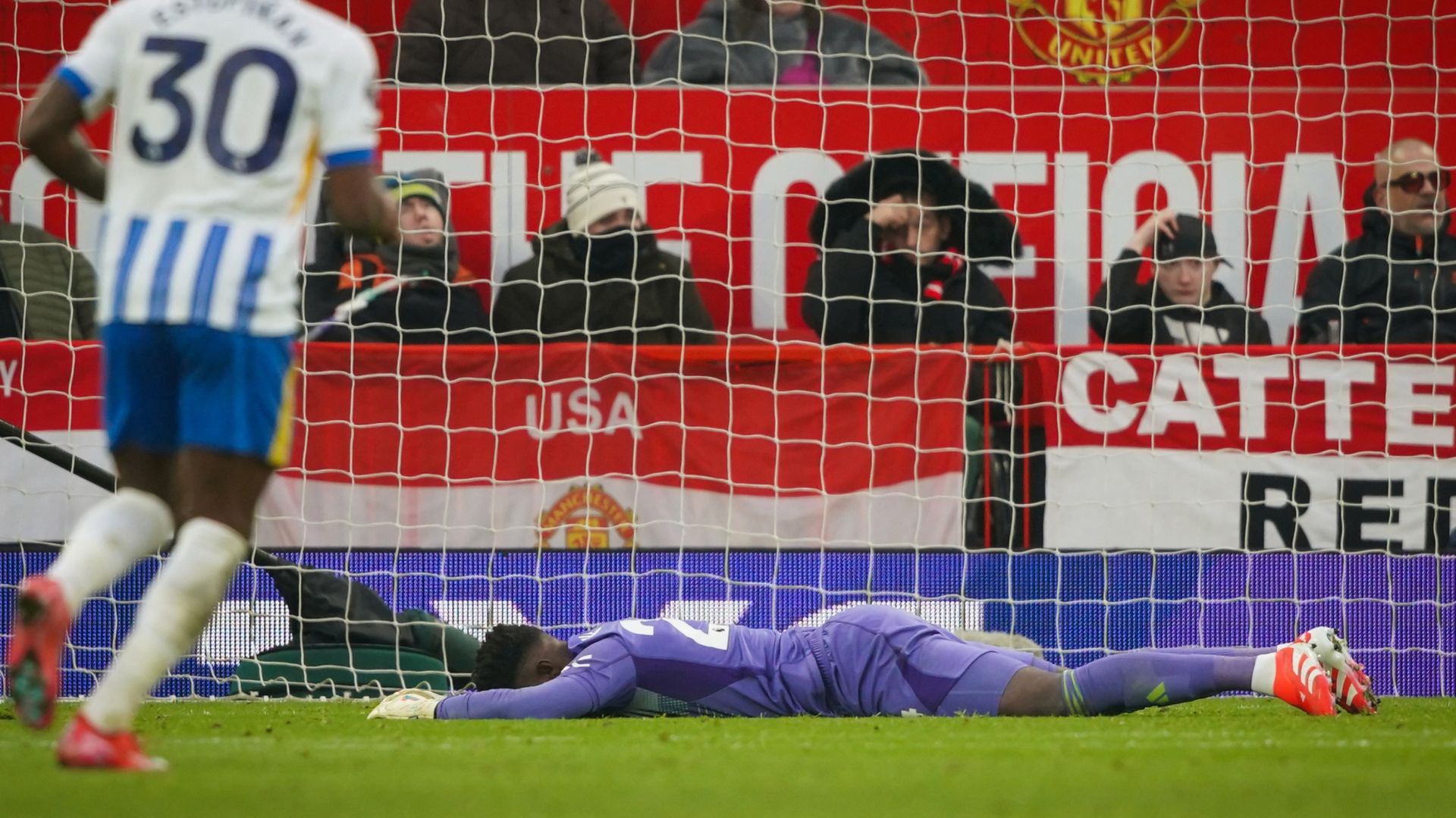 André Onana Manchester United Brighton 19012025