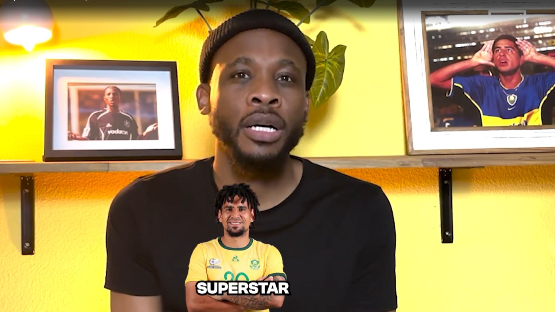 Thabang Kgeledi on Bafana CHAN squad video