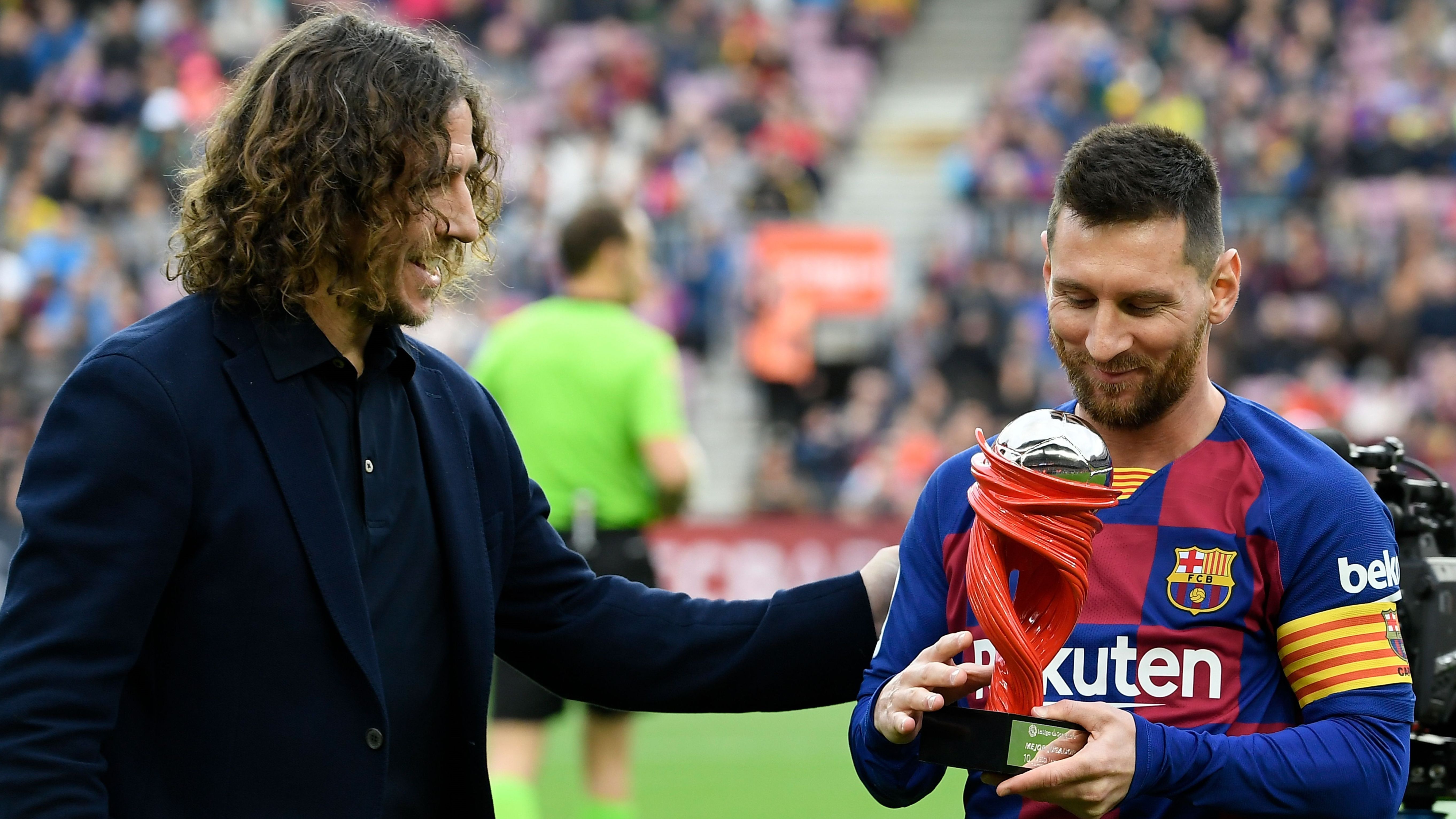 Lionel Messi Carles Puyol Barcelona Alavés LaLiga 21122019