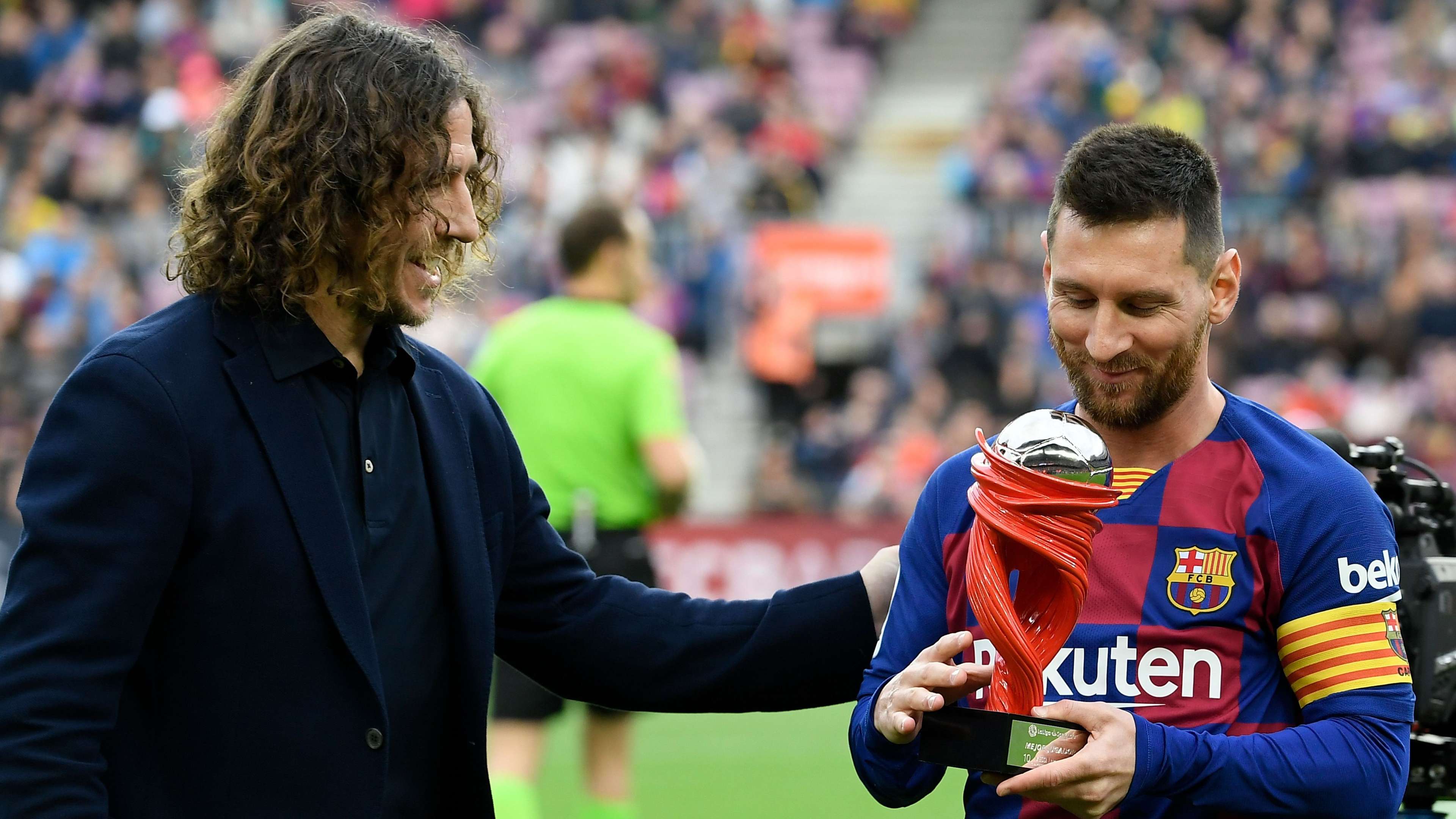 Lionel Messi Carles Puyol Barcelona Alavés LaLiga 21122019