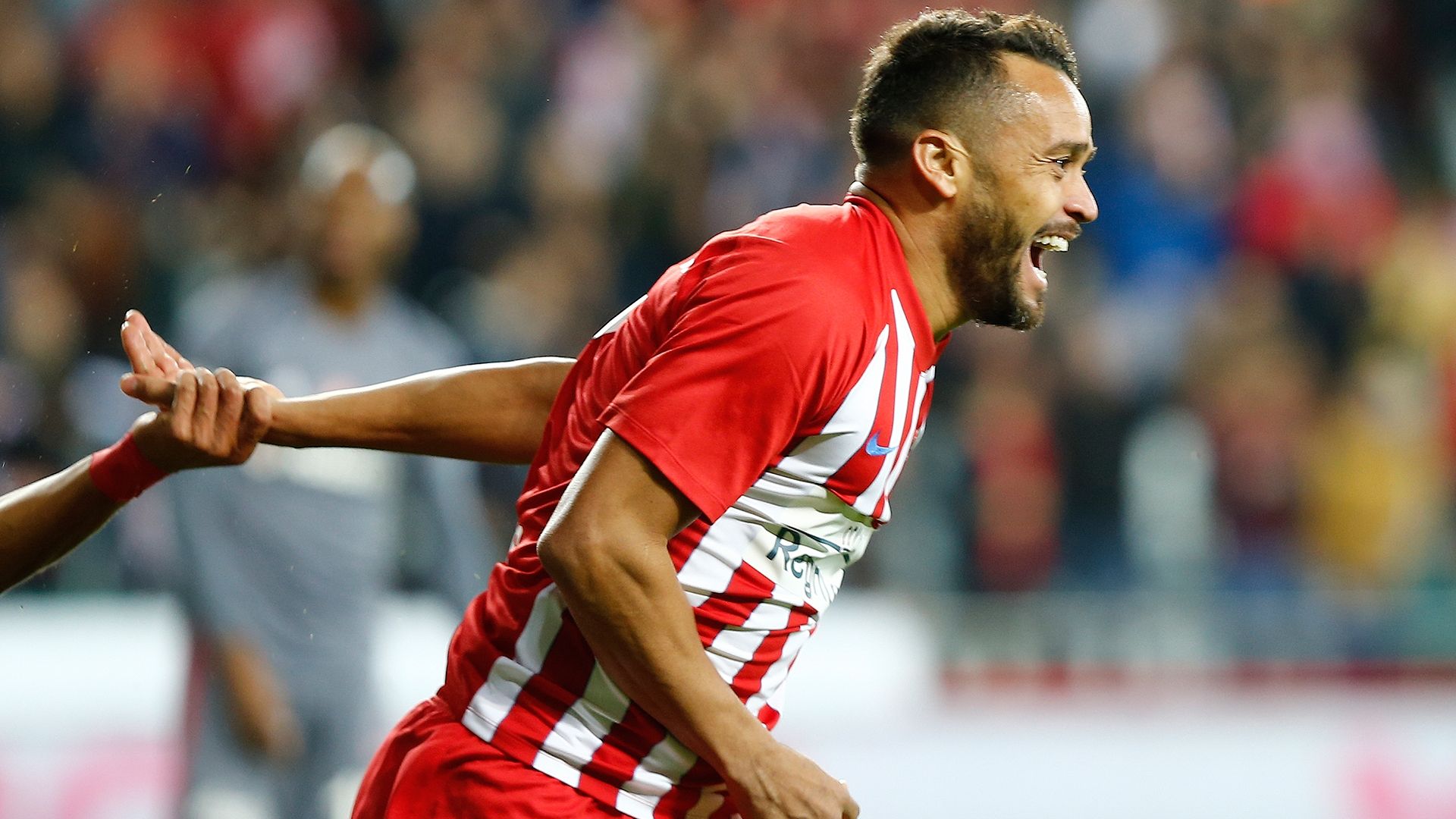 Charles Antalyaspor goal celebration Besiktas 01212018