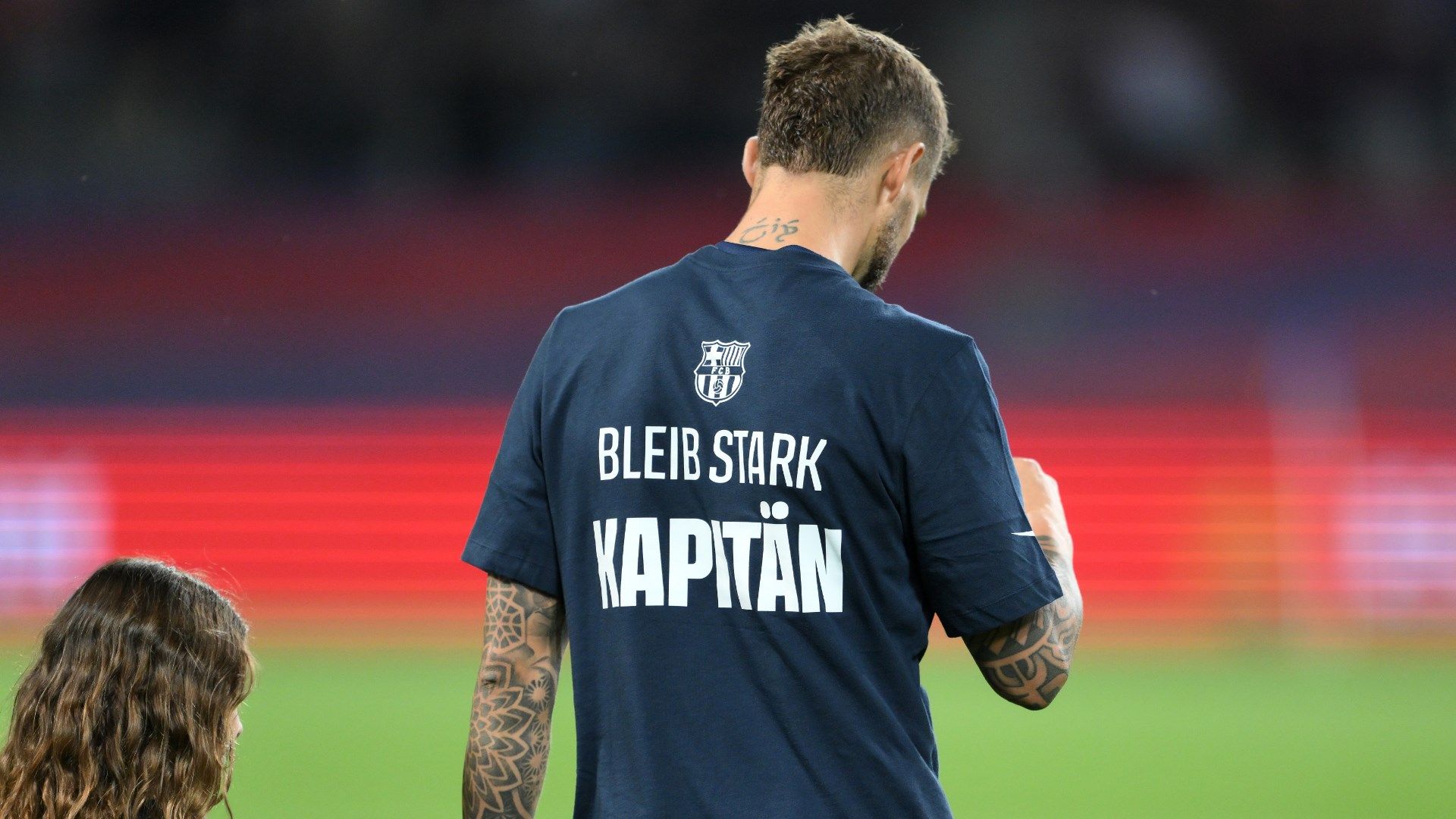 Inigi Martinez Marc Andre ter Stegen Barcelona 2024